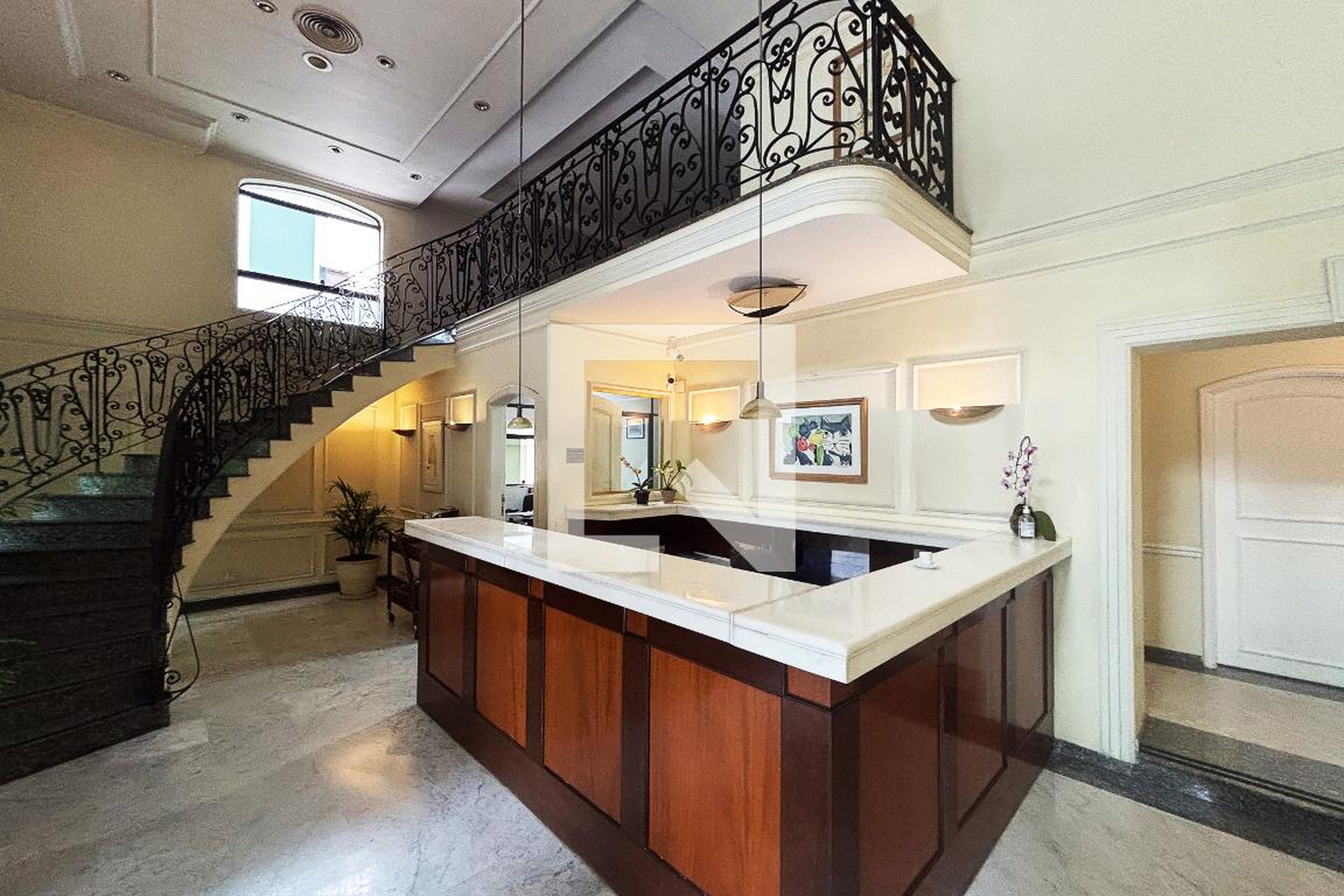 hall de entrada - Flat Service Les Jardins