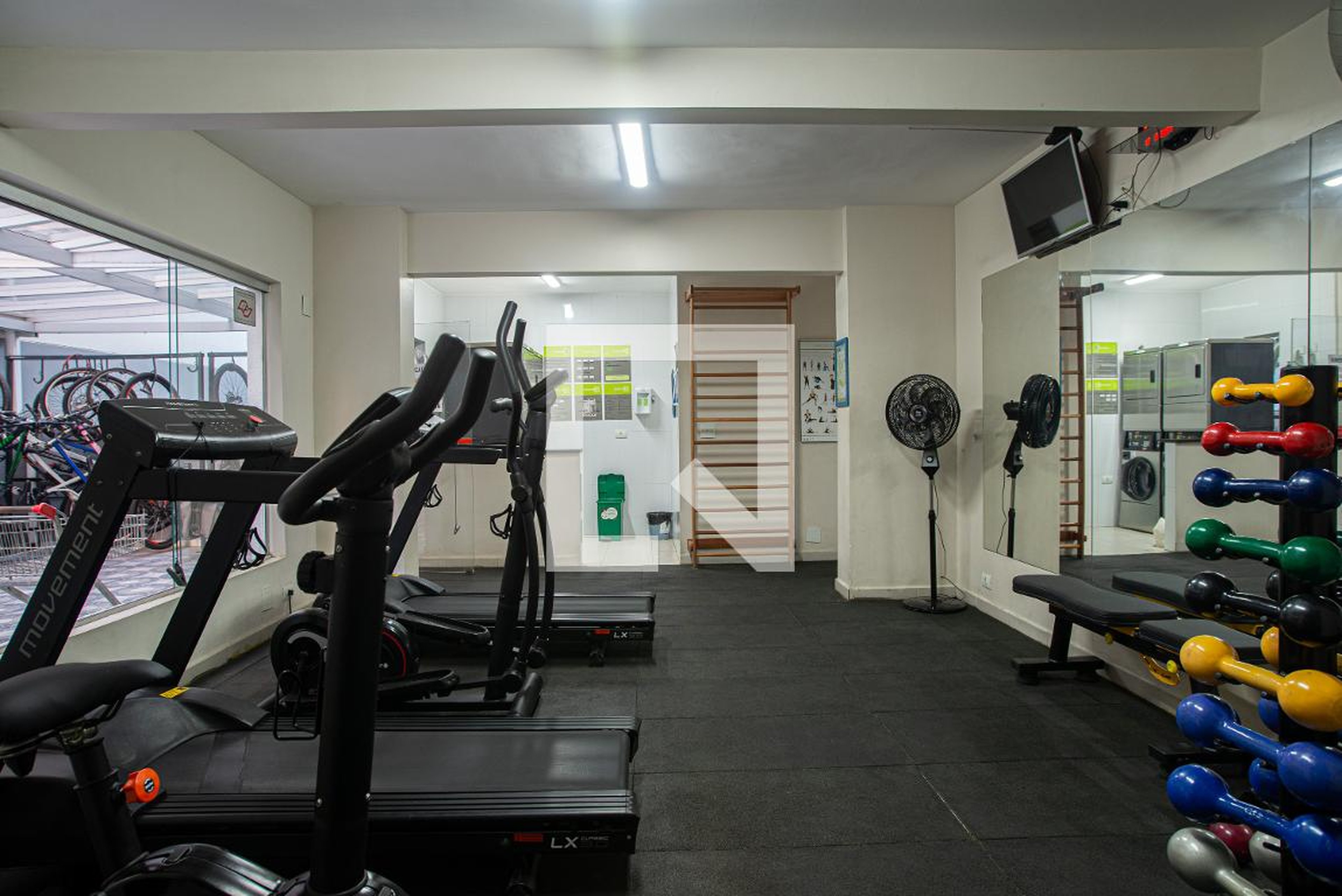 Área comum - Academia - 