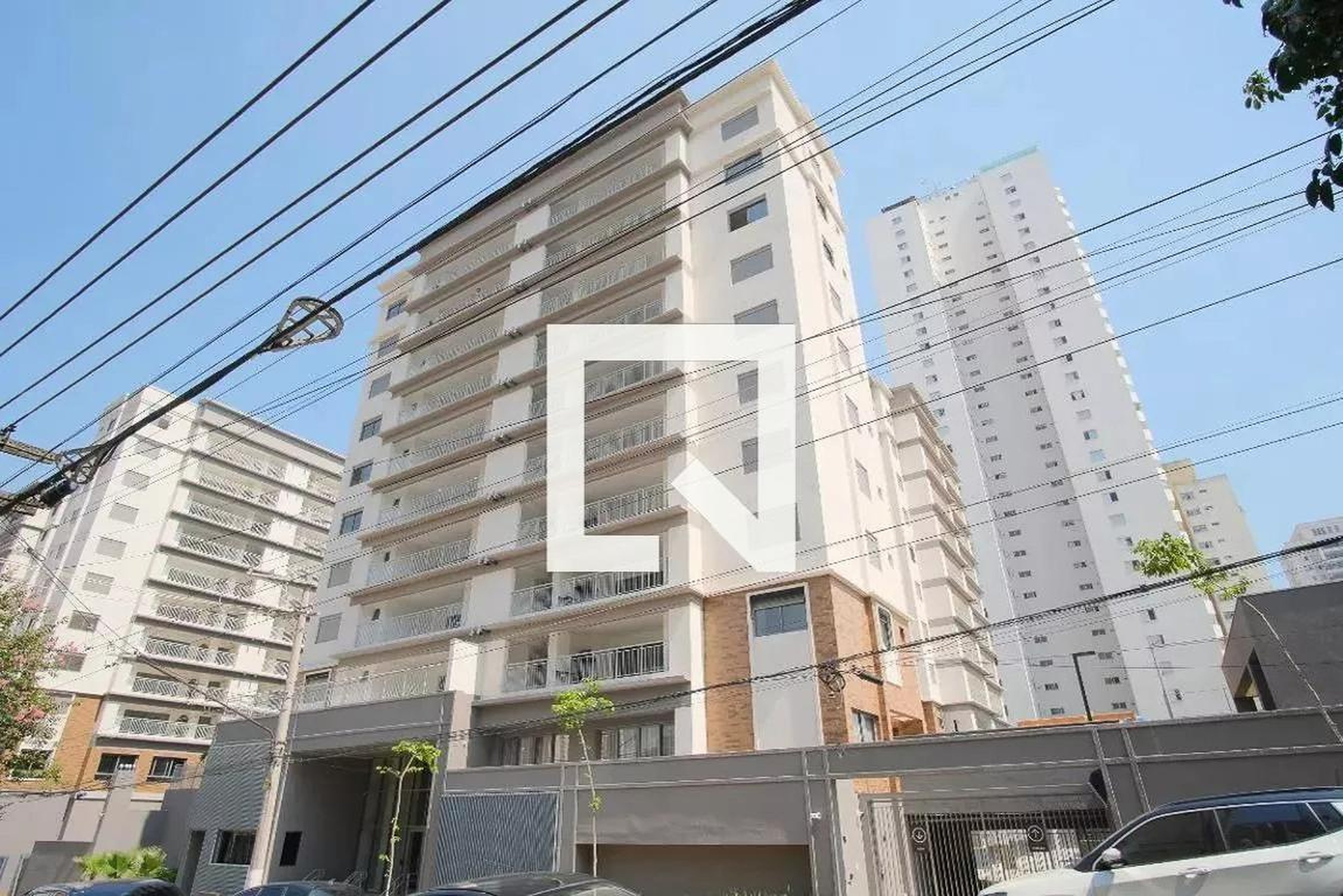 Fachada Condomínio em Rua Cantagalo, 2187