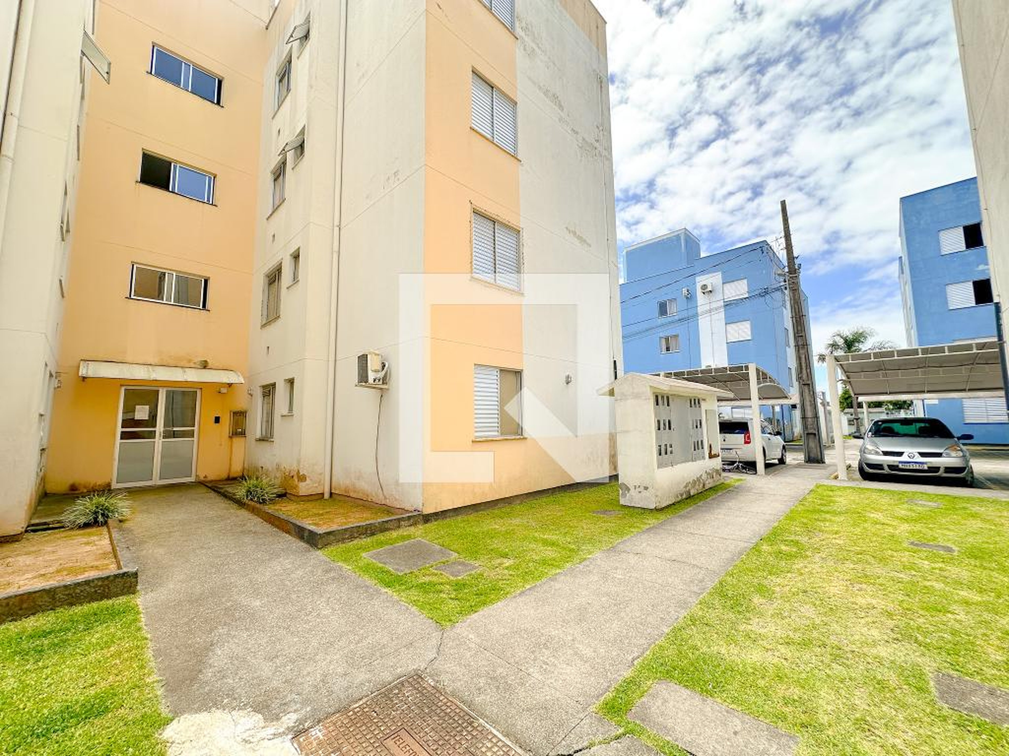 Hall de entrada Residencial Bem-Te-Vi