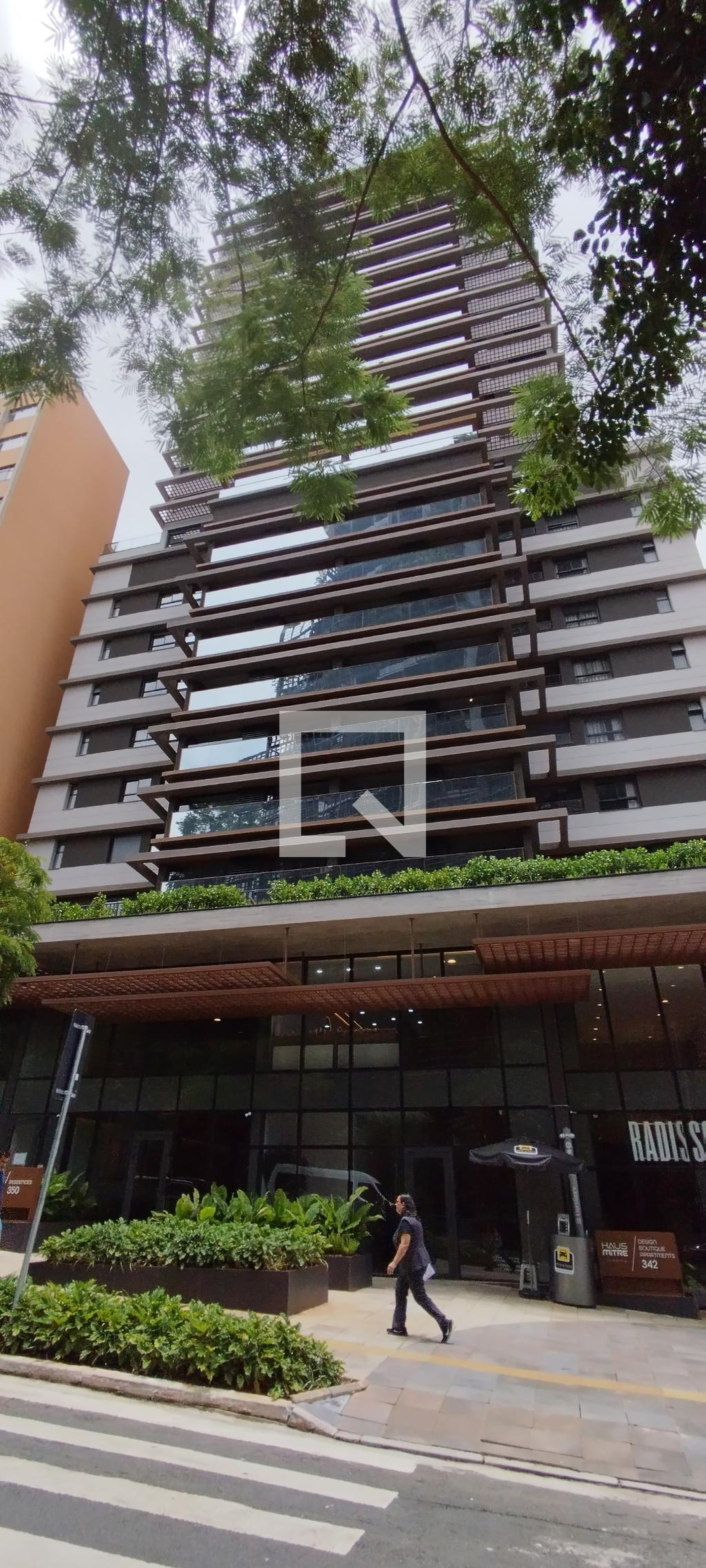 Fachada Condomínio em Rua Itapeva, 432