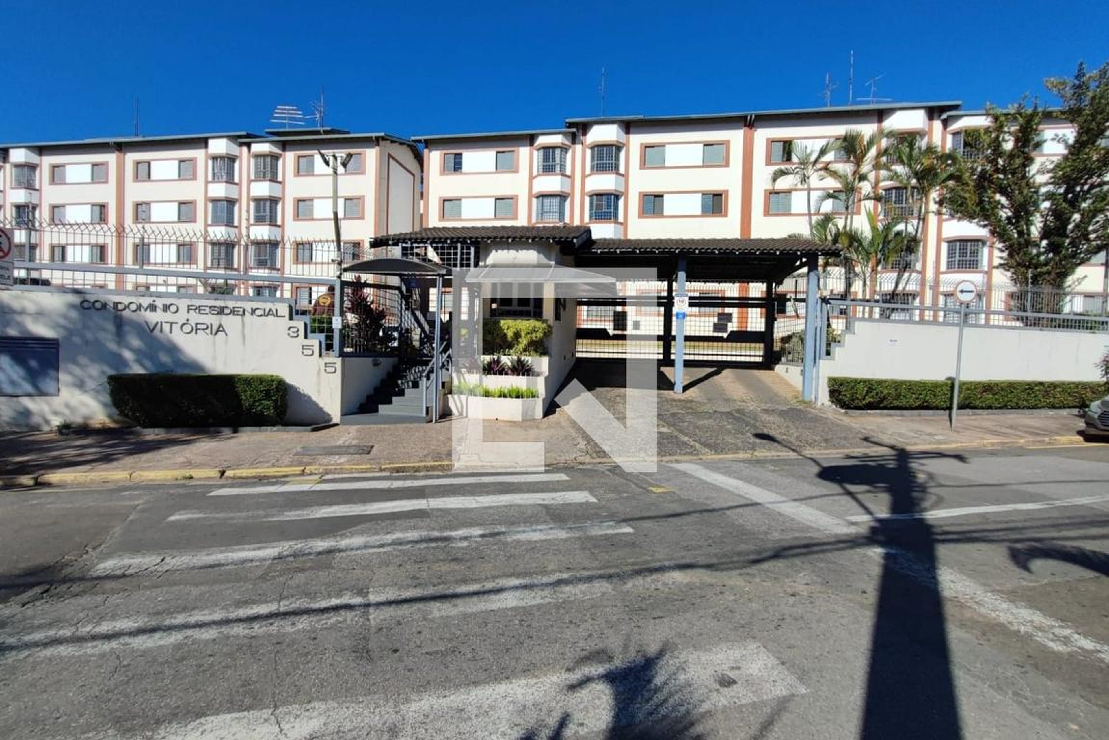 Fachada do Condomínio Residencial Vitória