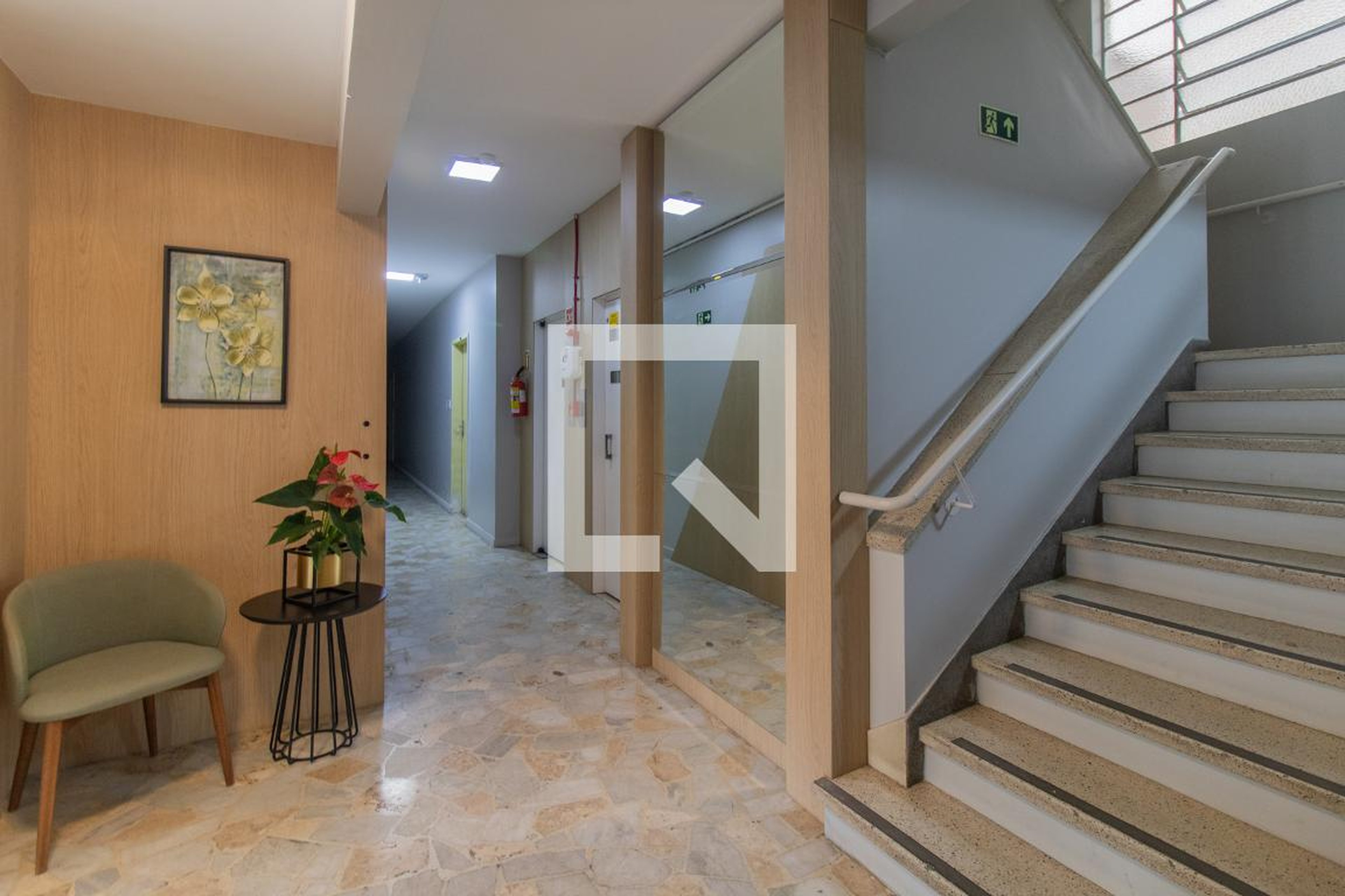 Hall social - Edifício Dinamarca