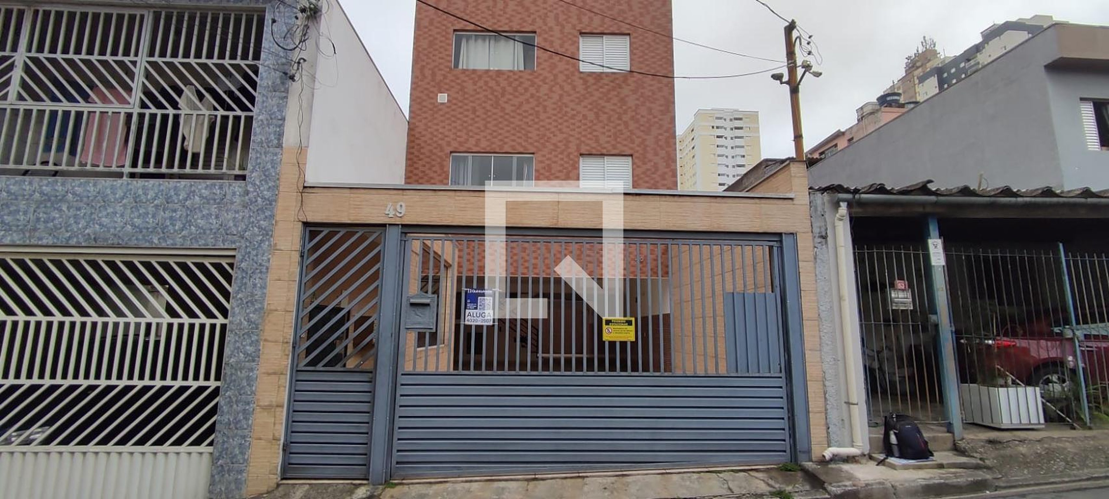 Fachada Condomínio em Rua Particular Jafet, 49