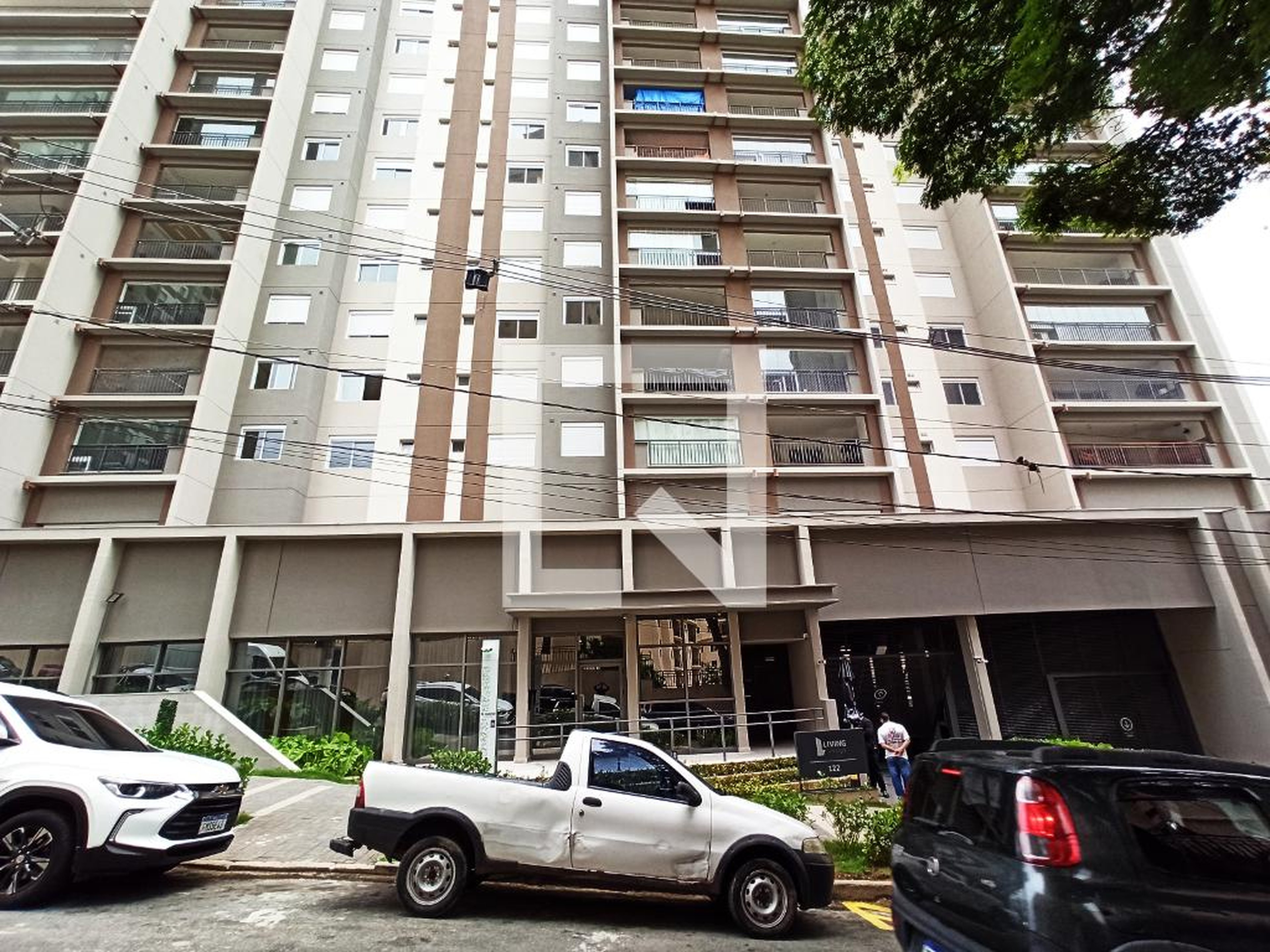 Fachada do Prédio Condomínio em Rua Antônio Blasques, 120