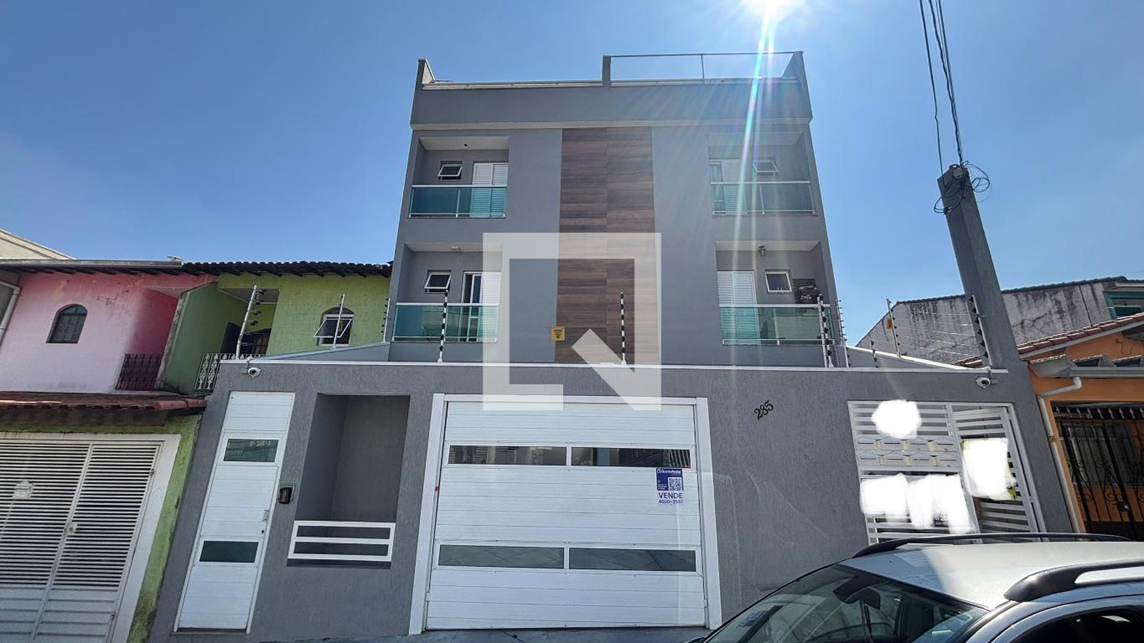 Fachada Condomínio em Rua Indonésia, 285