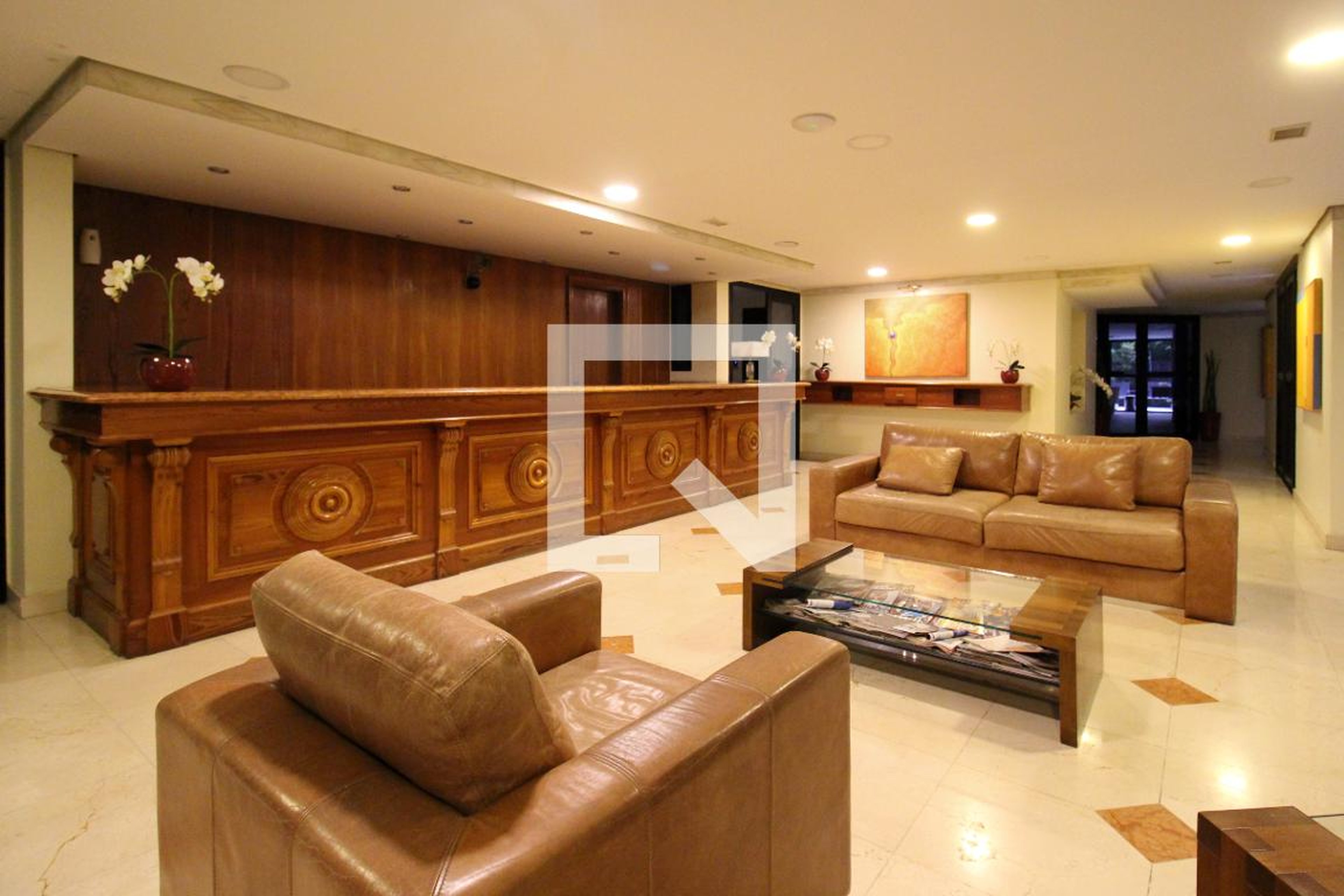 Hall social - Edifício York Duplex Residence