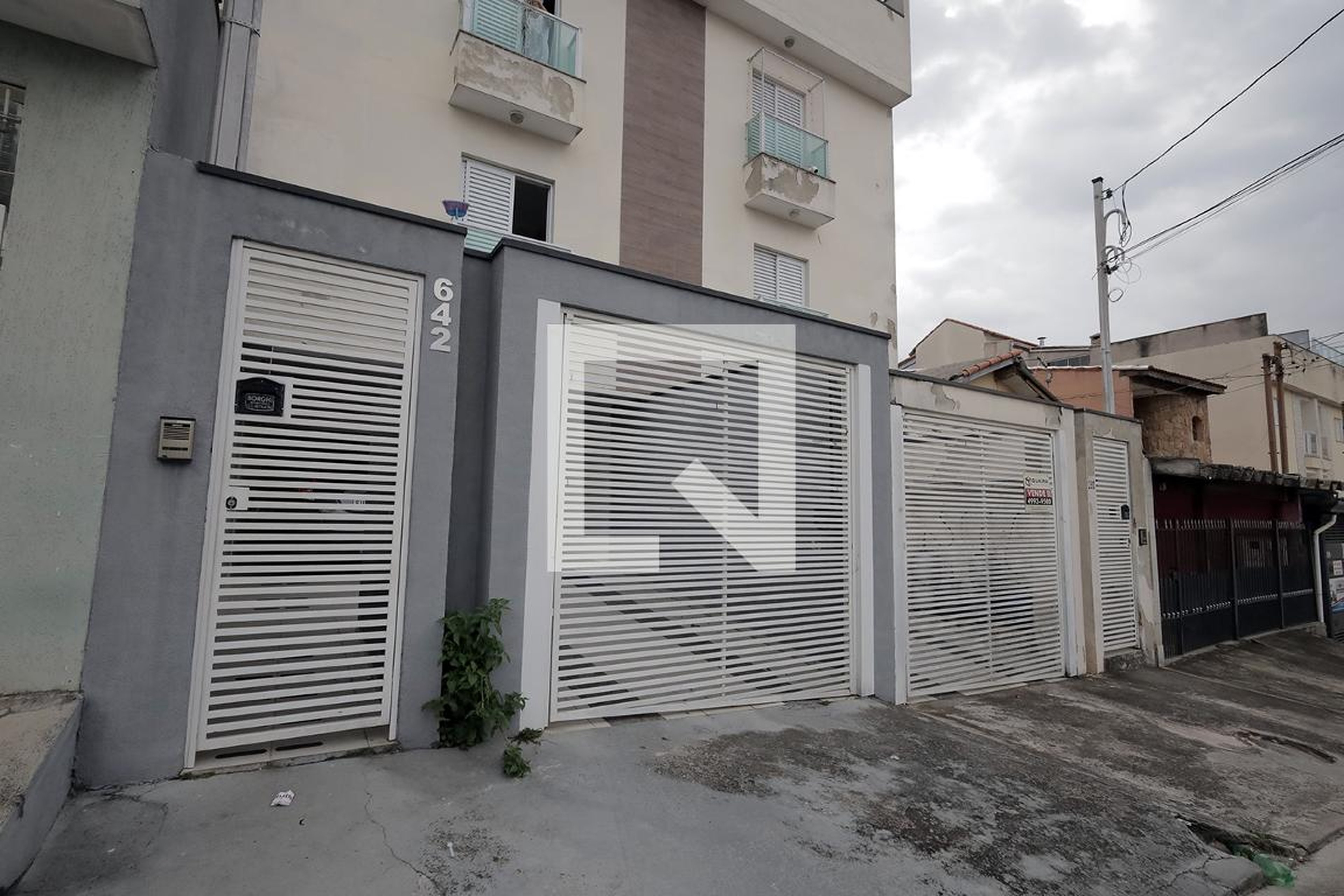 Fachada Condomínio em Rua Santo Antônio, 642