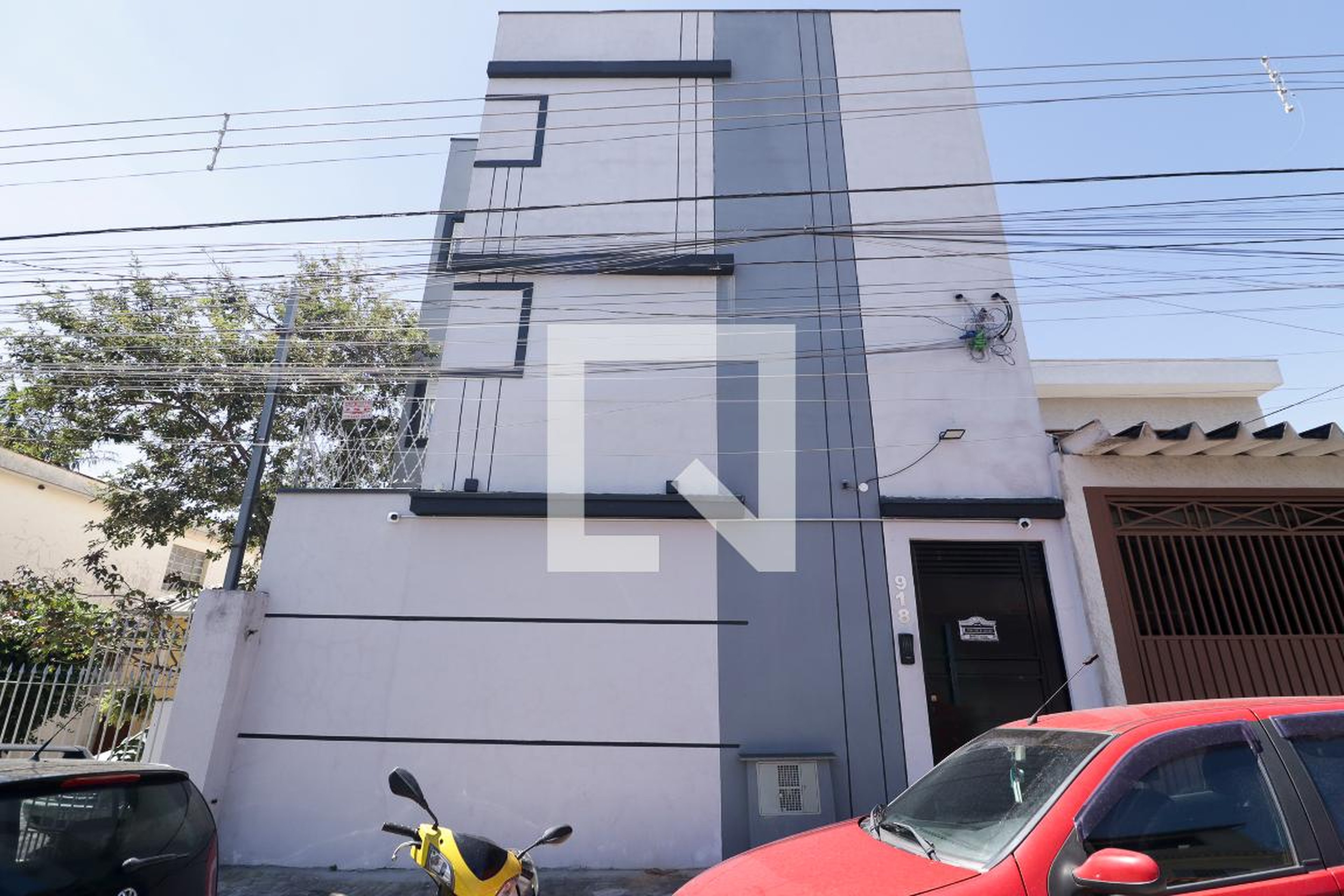 Fachada Condomínio em Rua Doutor Ignácio Proença de Gouveia, 918