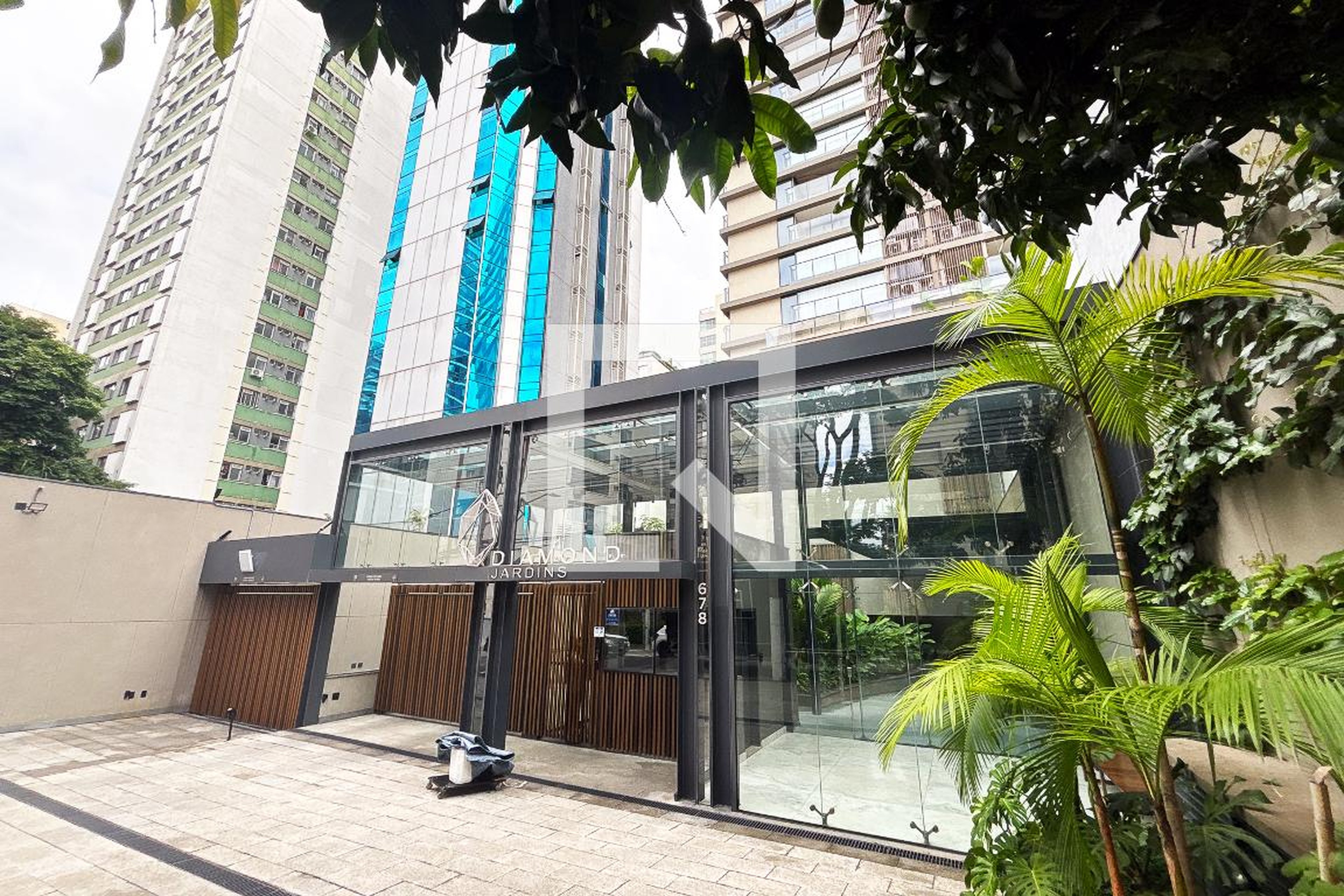 fachada do predio Condomínio Diamond Jardins