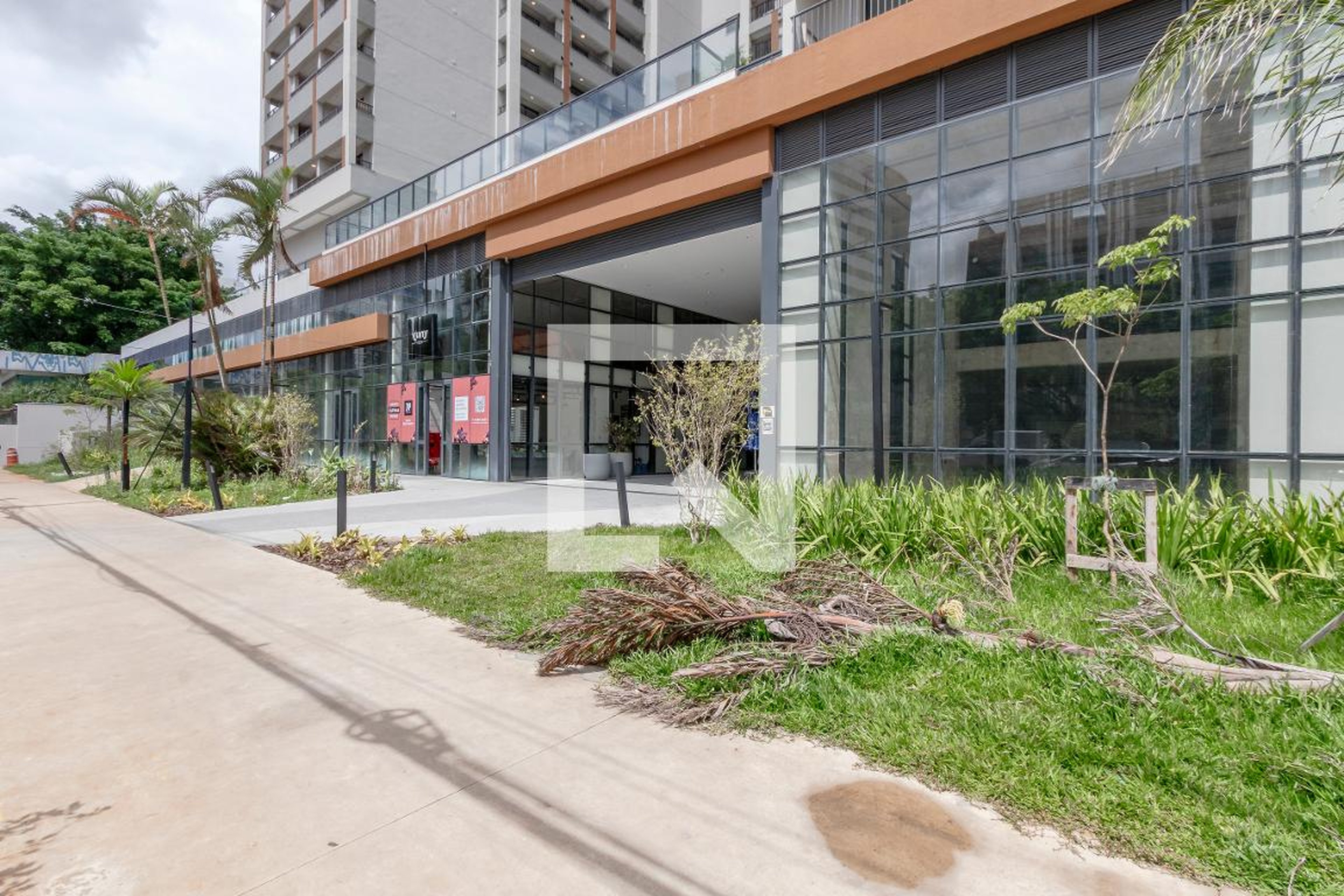 Fachada Condomínio ZIP Brooklin