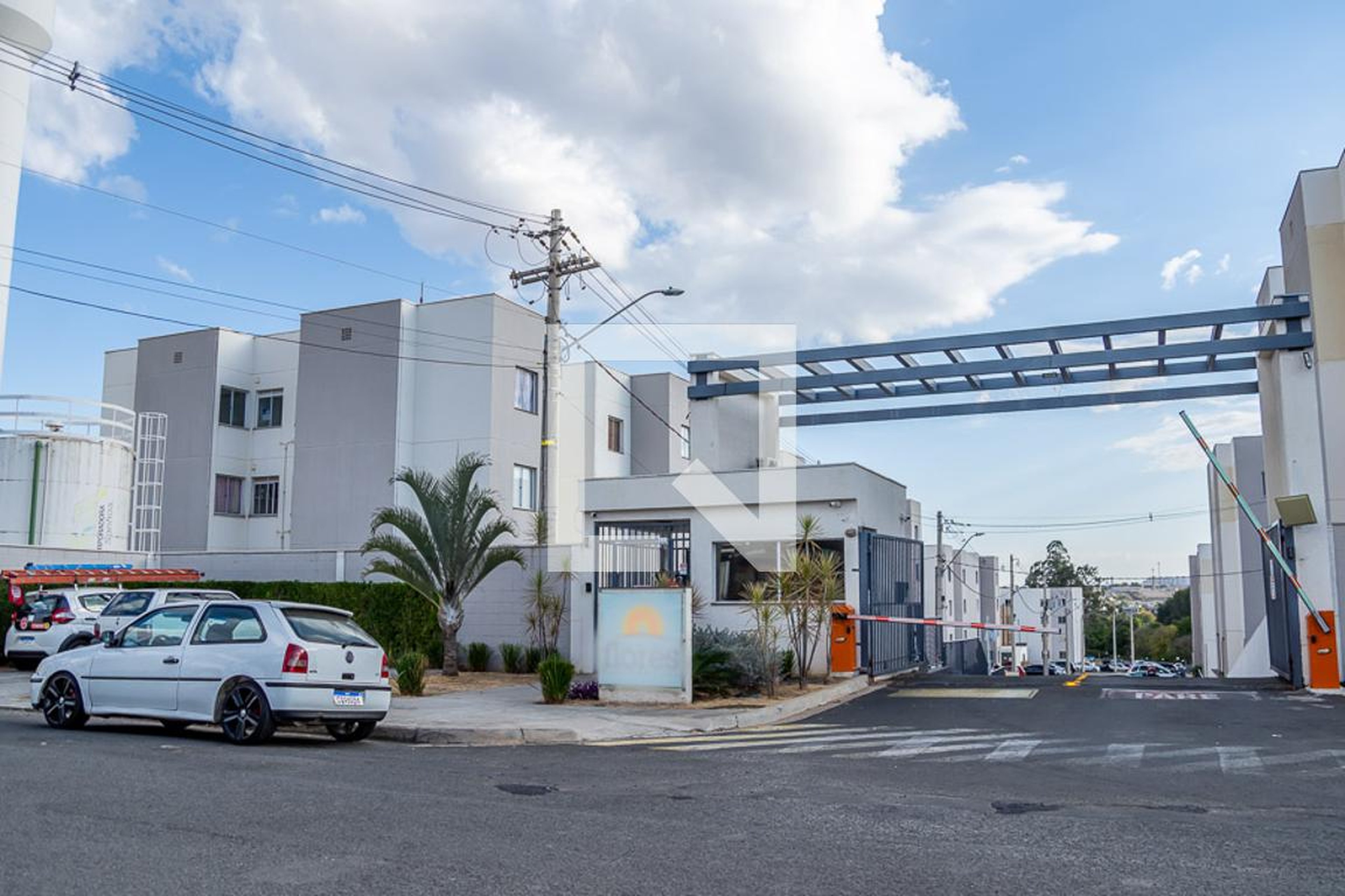 Fachada do Condomínio Residencial Solar das Flores