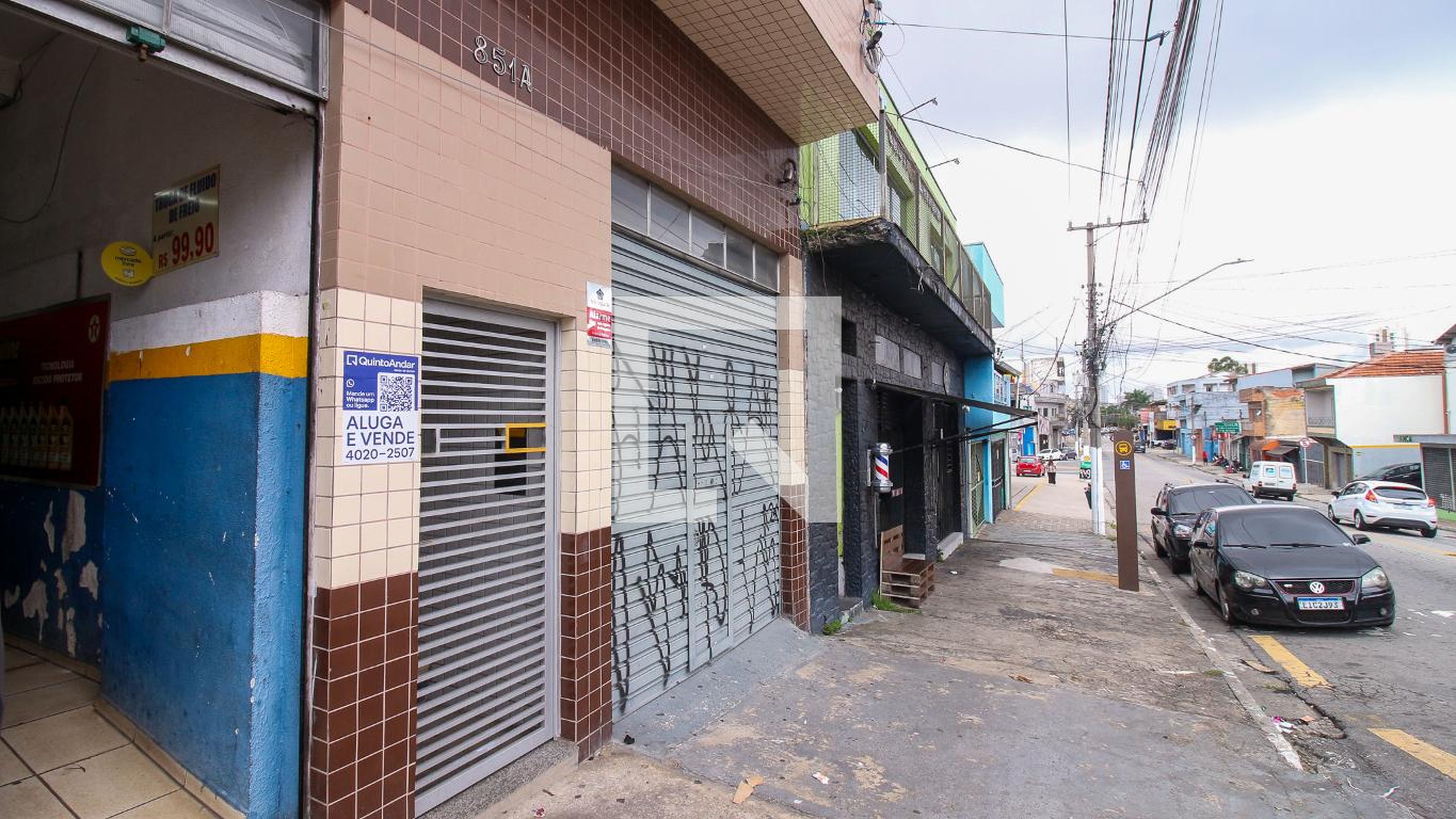 Fachada Condomínio em Rua Francisco Rebelo, 851