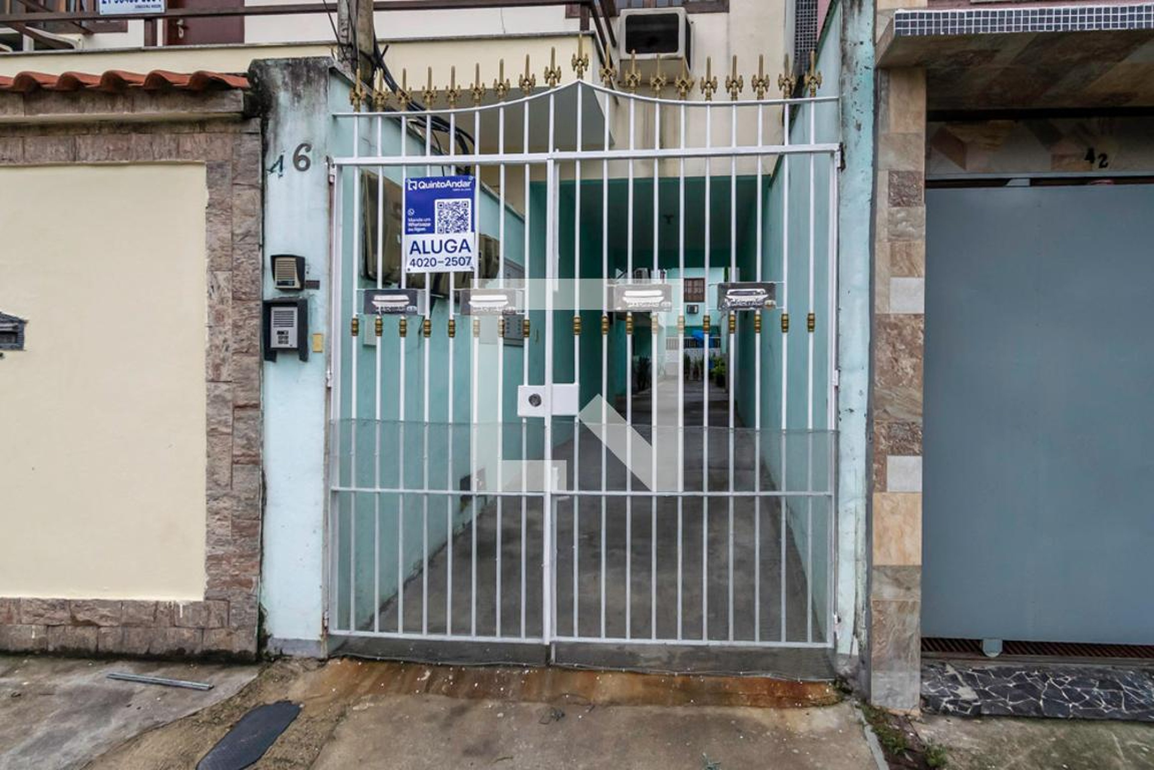 Fachada Condomínio em Rua Marquês de Queluz, 46