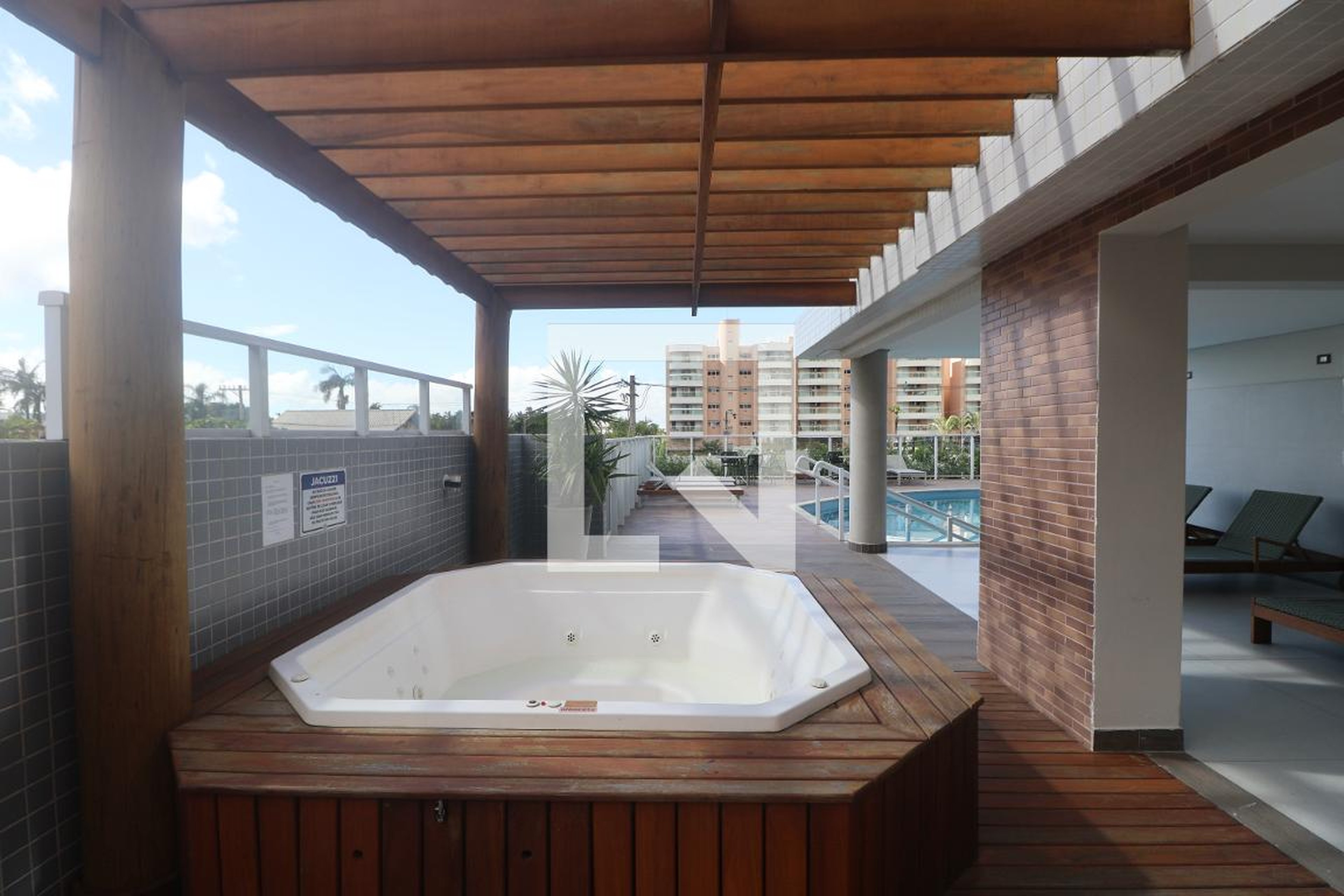 Área comum - Beach Club Enseada Guarujá