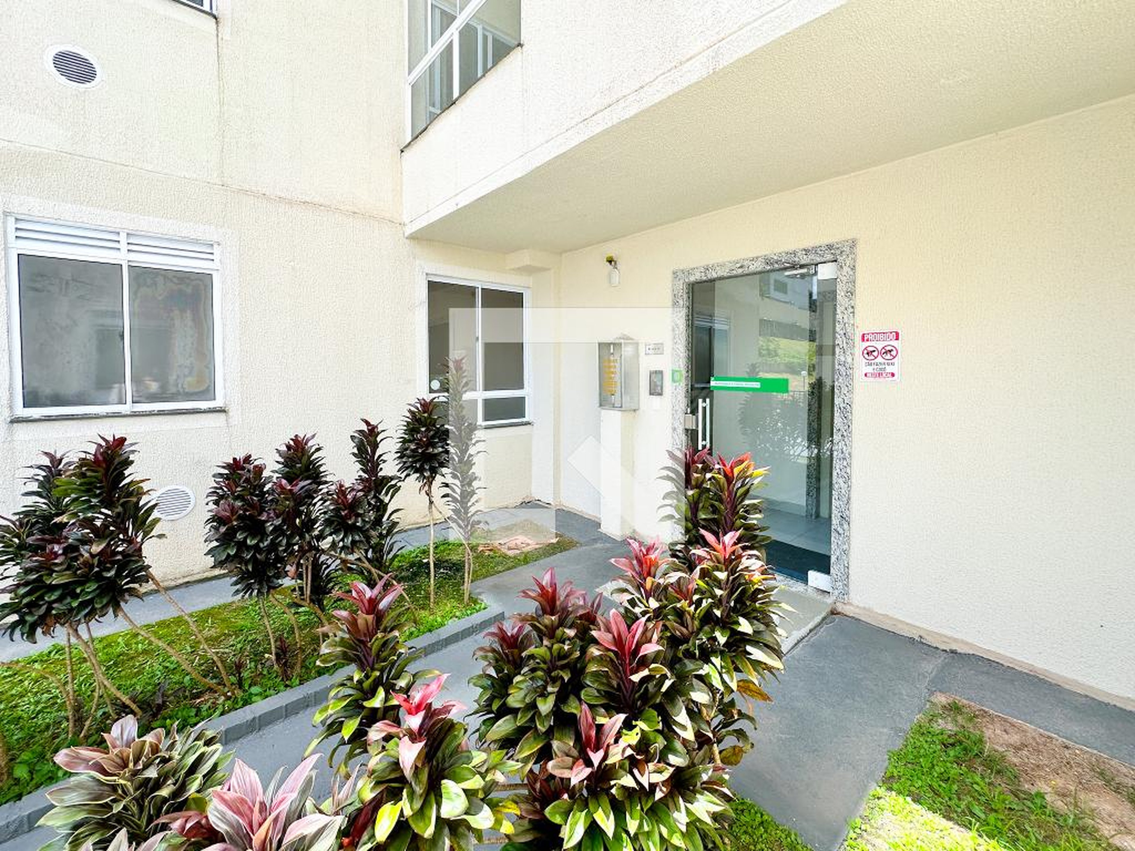 Hall de entrada - Residencial Flores do Outono