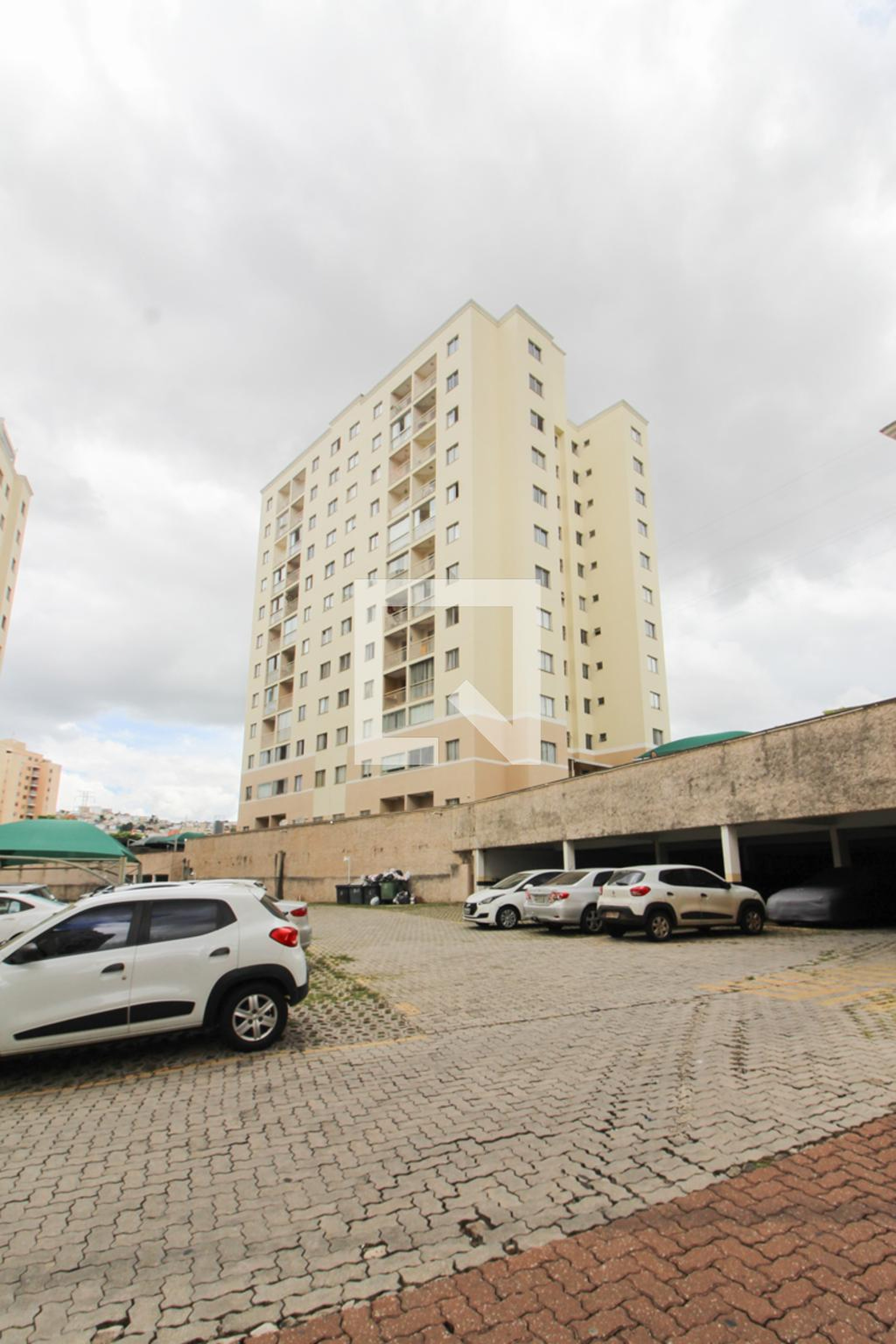 Fachada do prédio Condomínio Minas Village Residencial