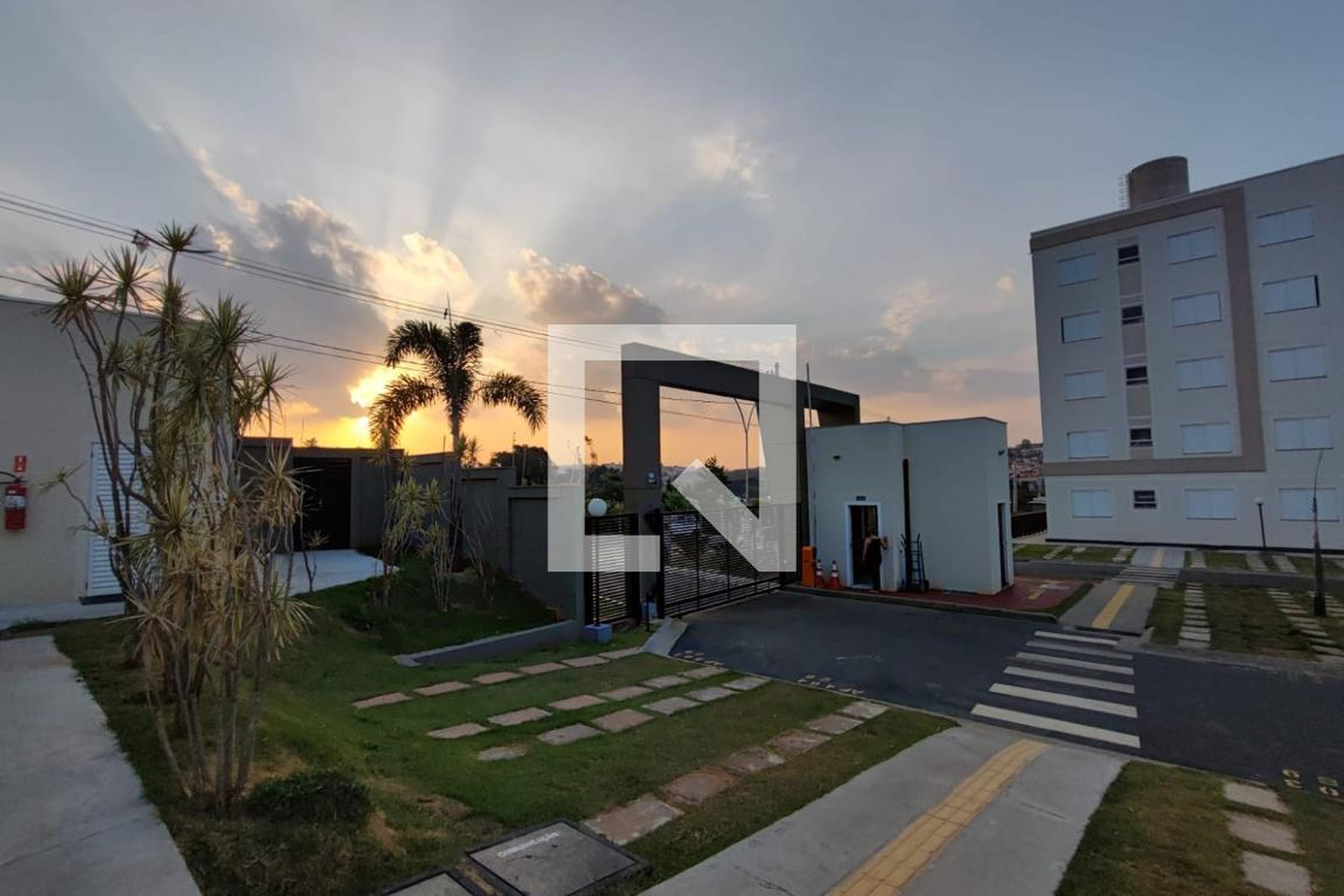 Fachada do Condomínio Residencial Colinas de Roma