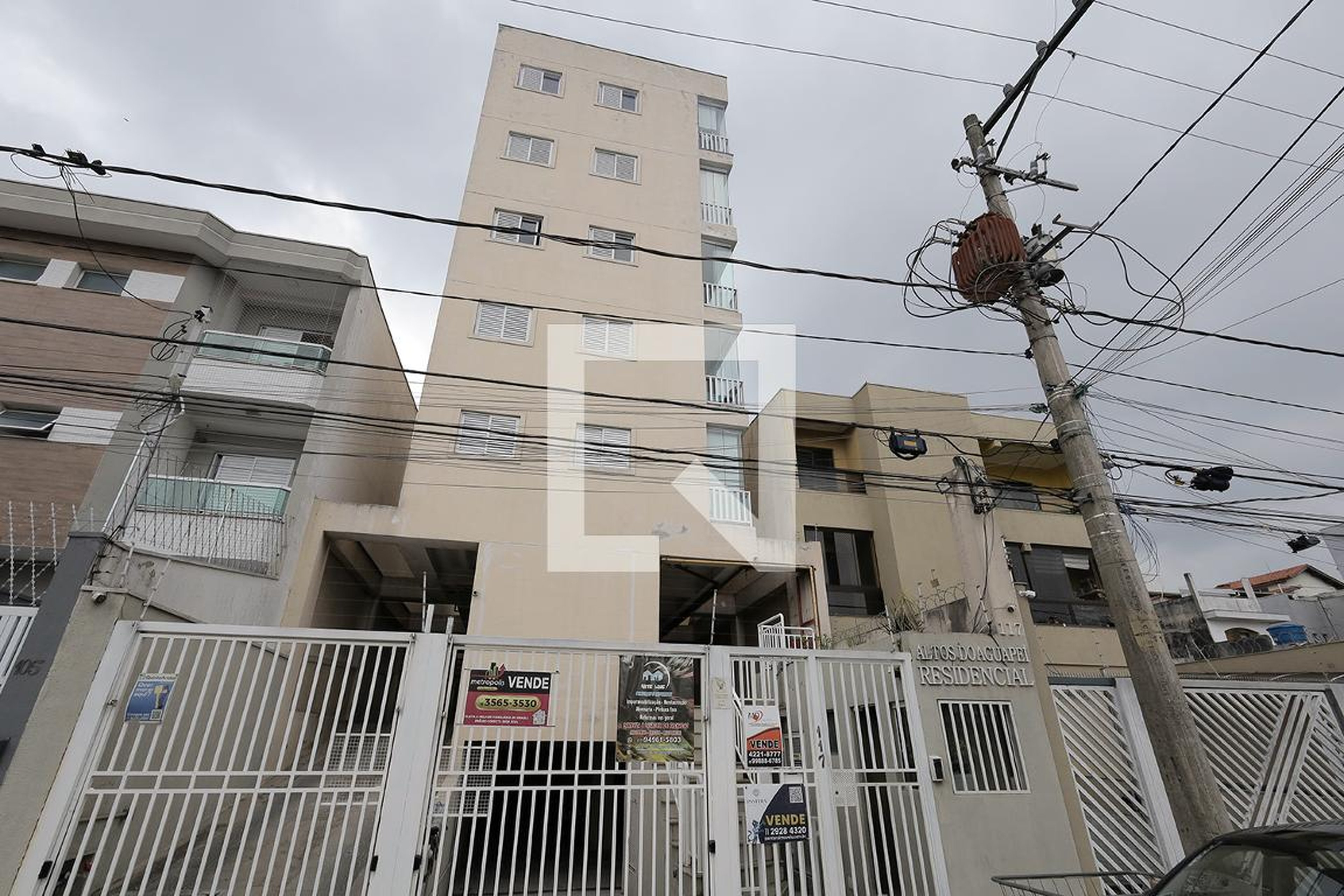 Fachada Condomínio Altos do Aguapei