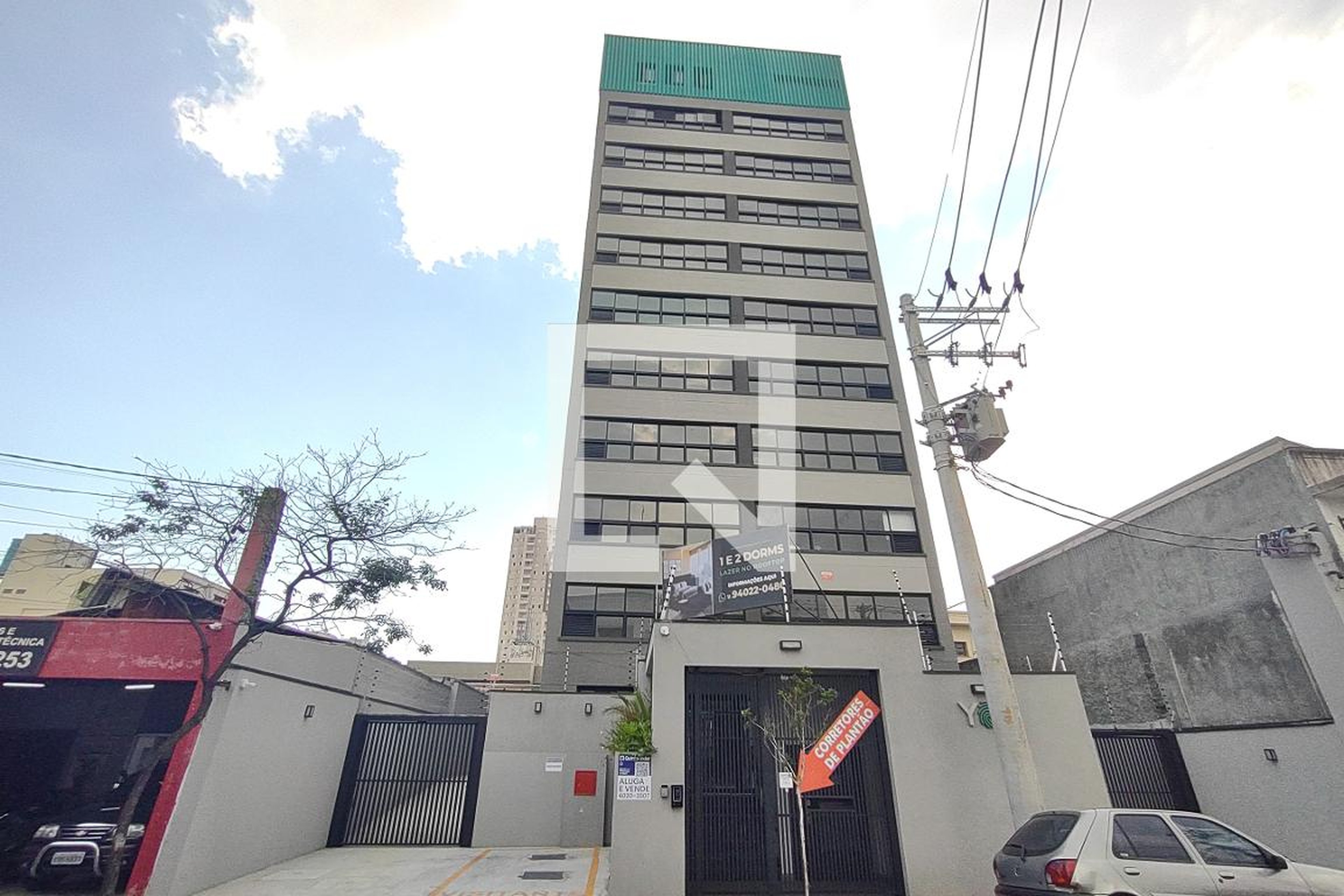 Fachada Condomínio em Rua Alagoas, 518