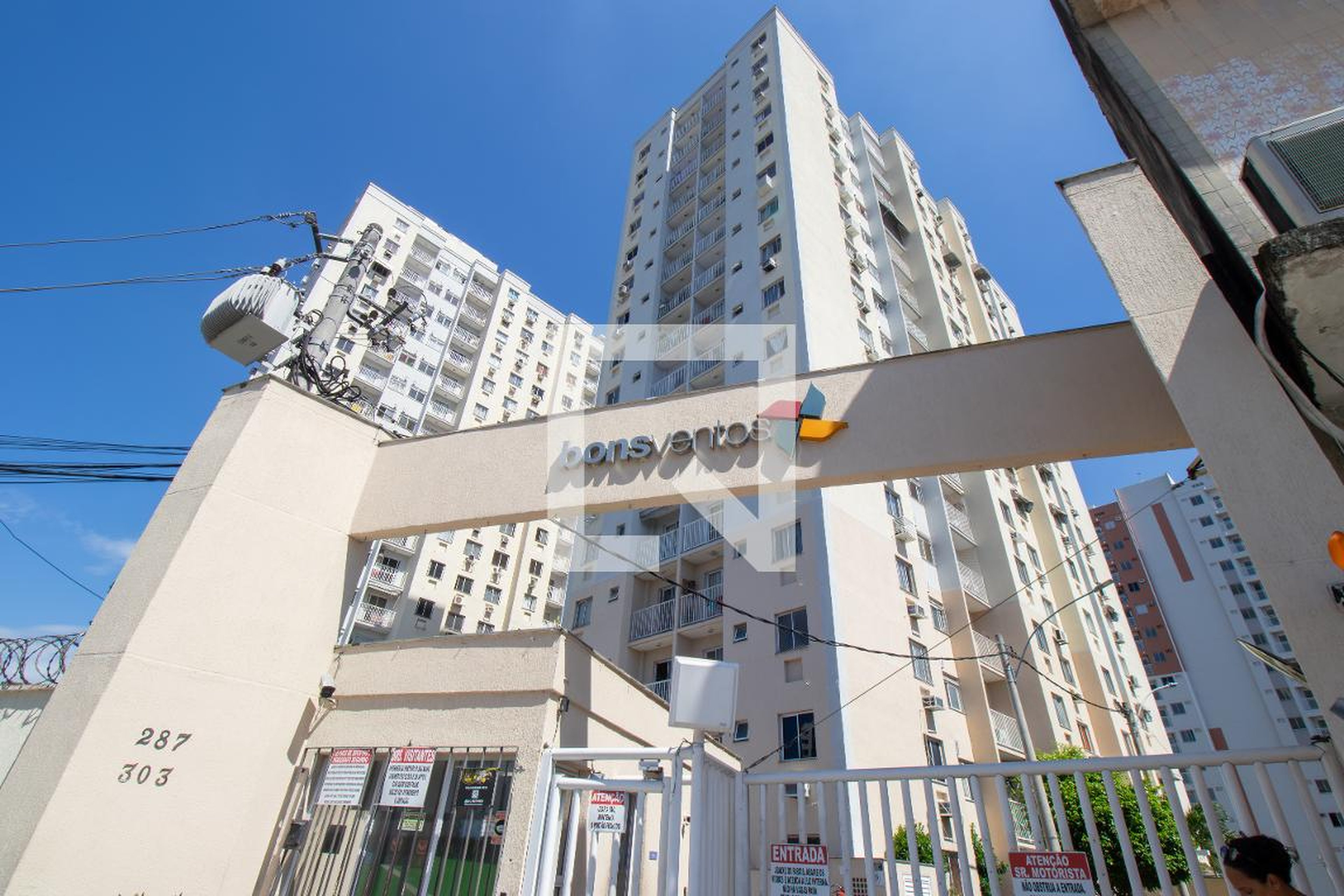 Fachada Condomínio Bons Ventos