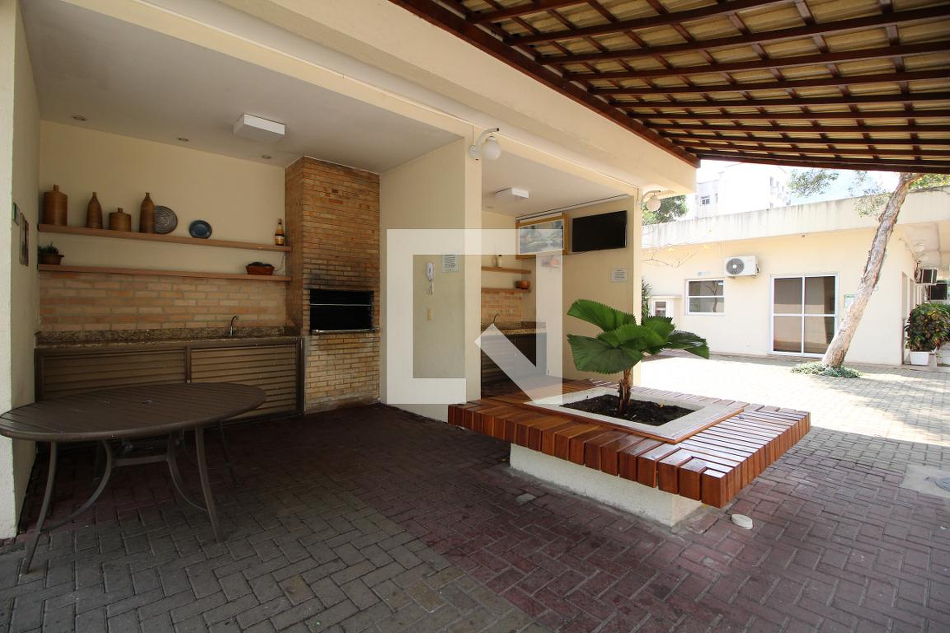 Churrasqueira - Floris Bosque Residencial