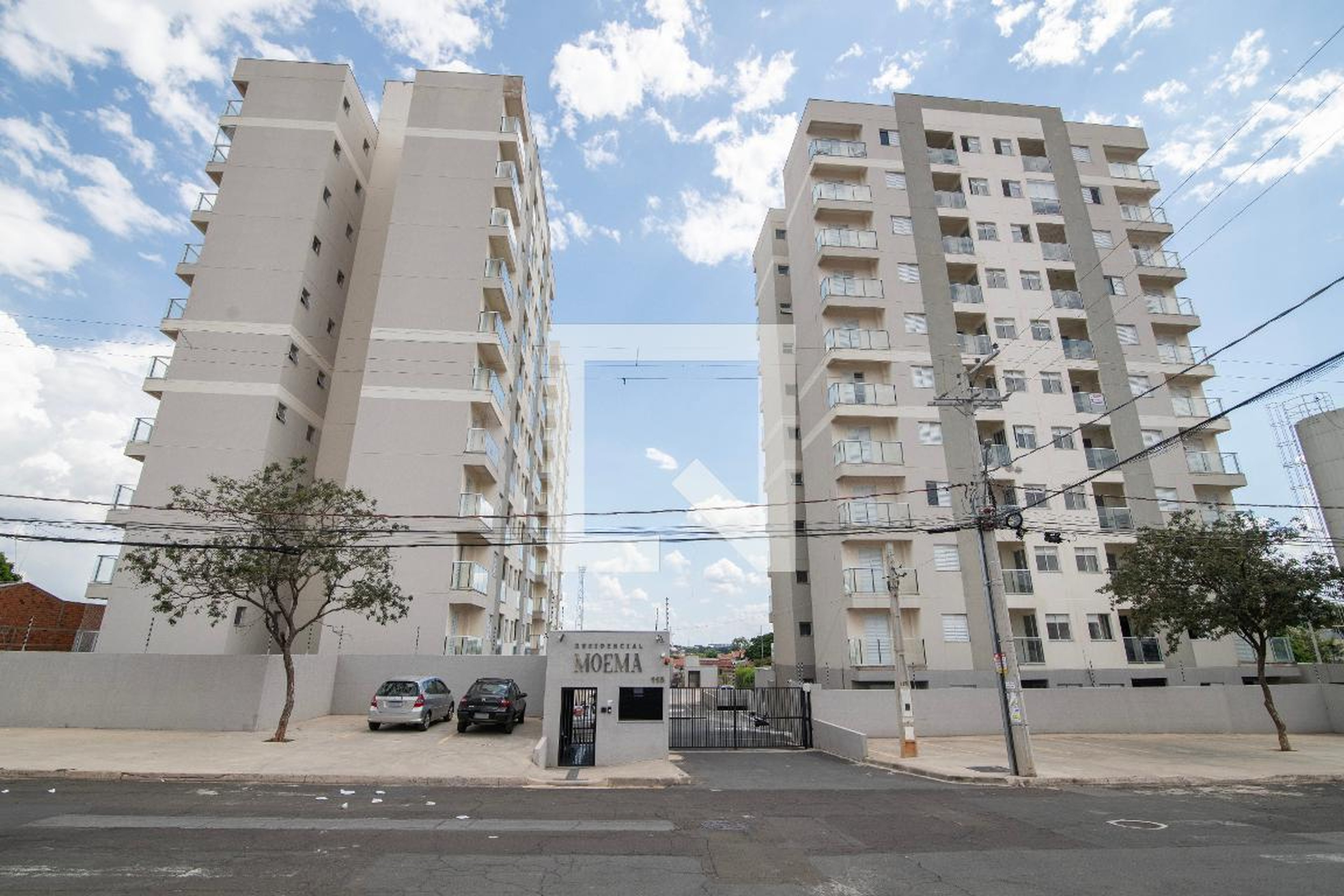Fachada do Condomínio Residencial Moema