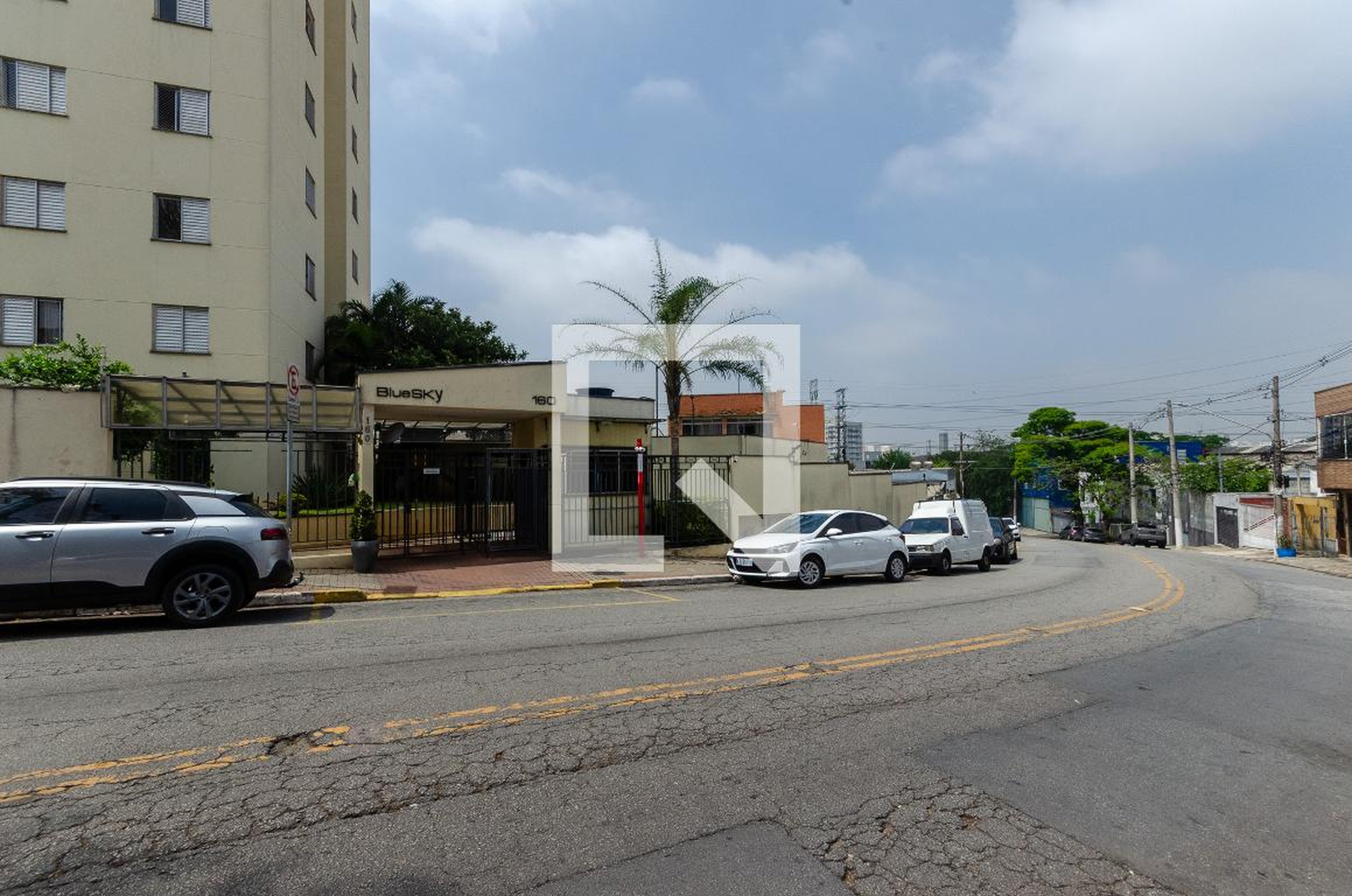 Fachada Condomínio Blue Sky - Limão