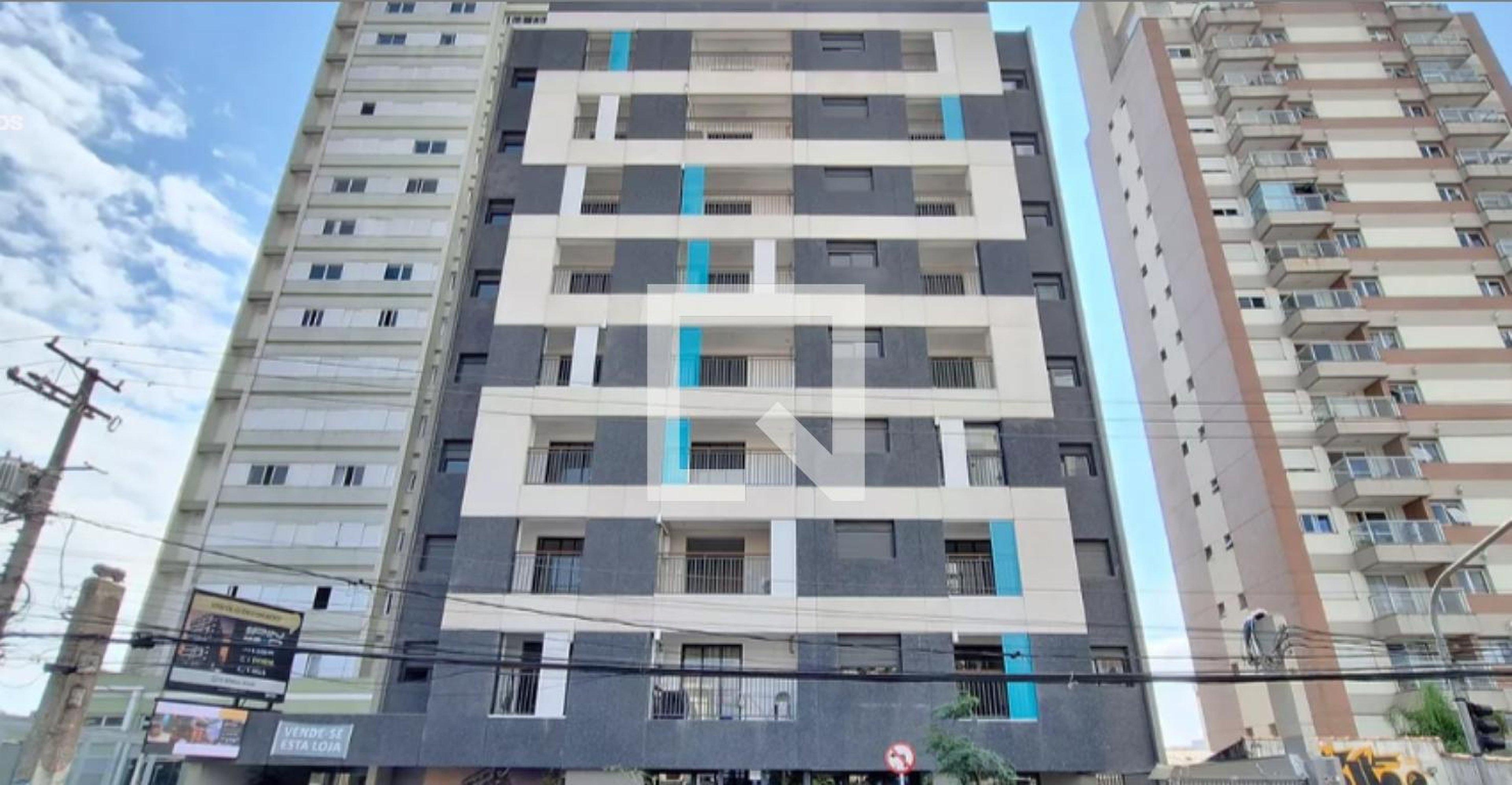 Fachada Condomínio Spin Mood - Studios e 1 Dorm