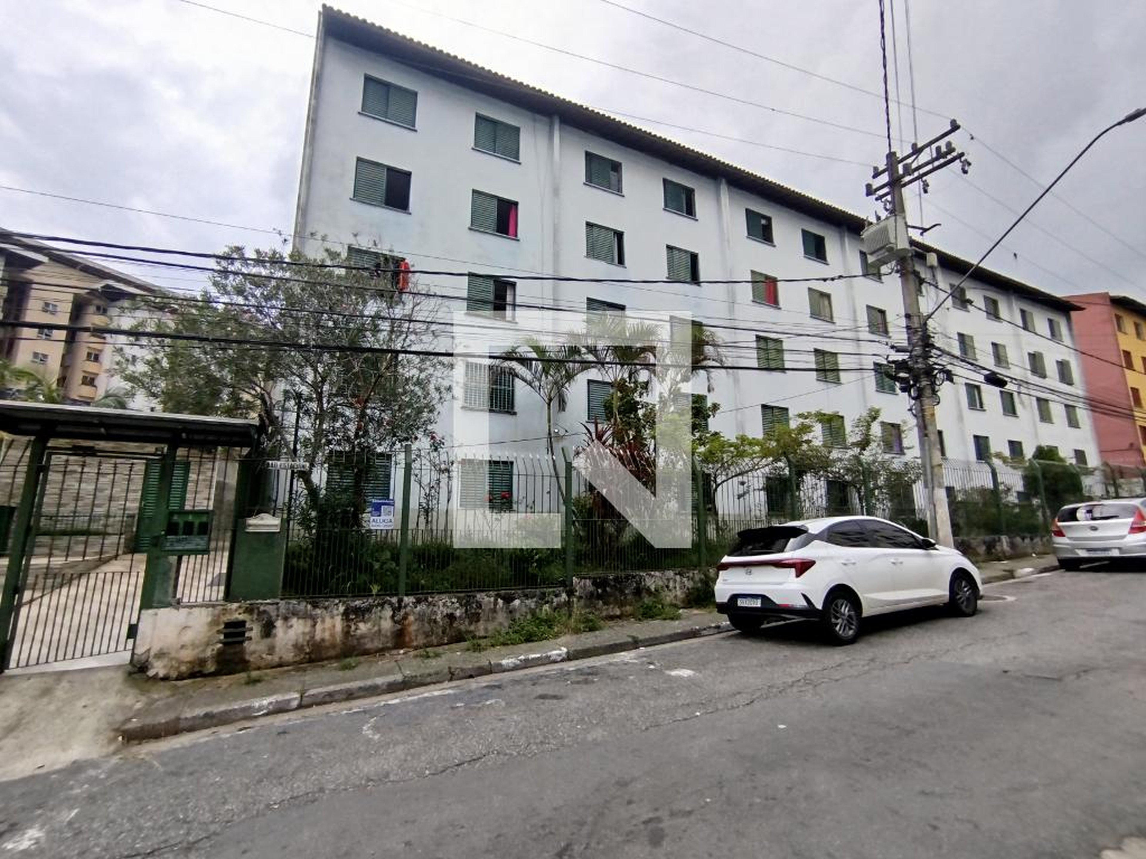 Fachada Condomínio em Rua Sul, 45