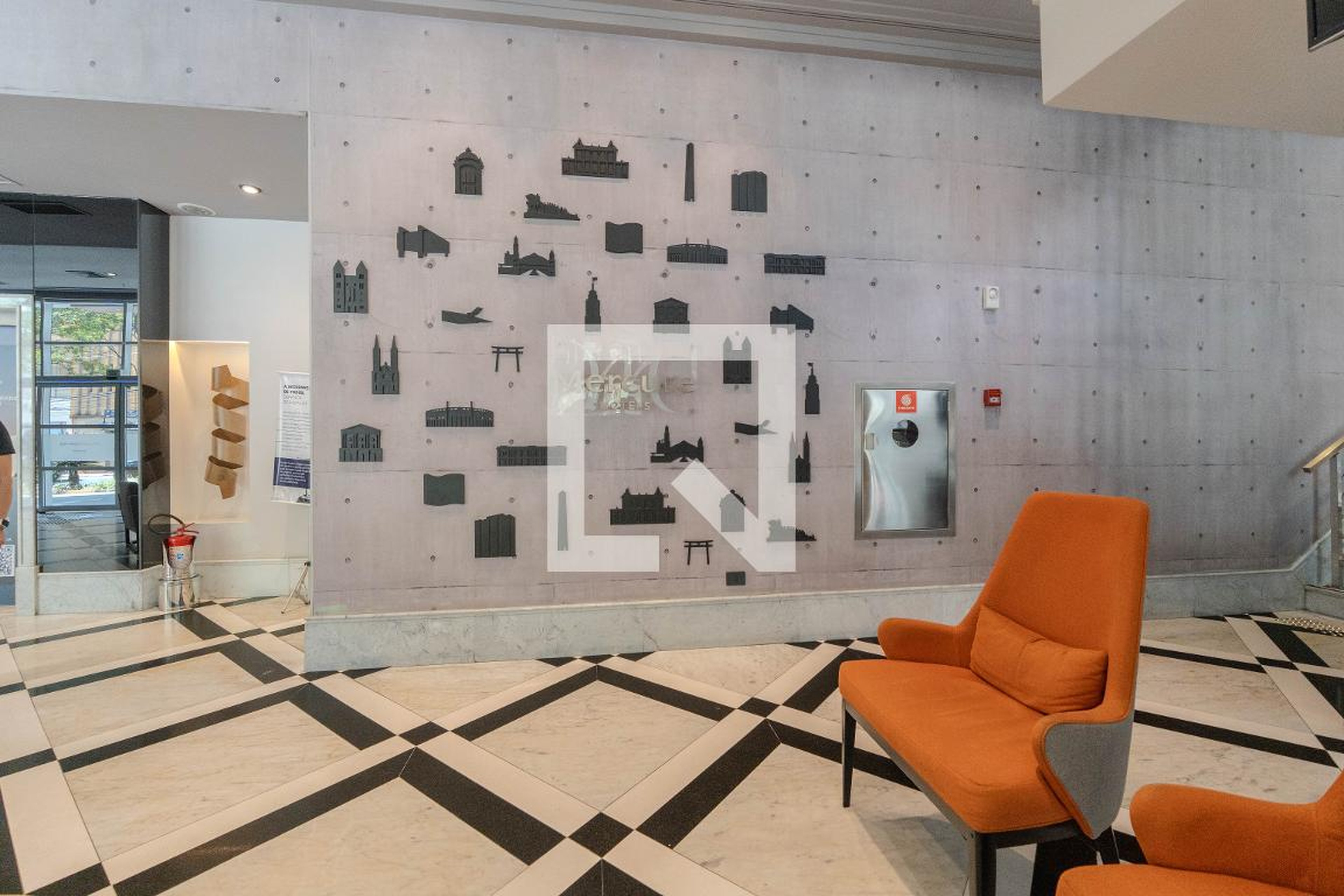 Hall de entrada - Central Towers