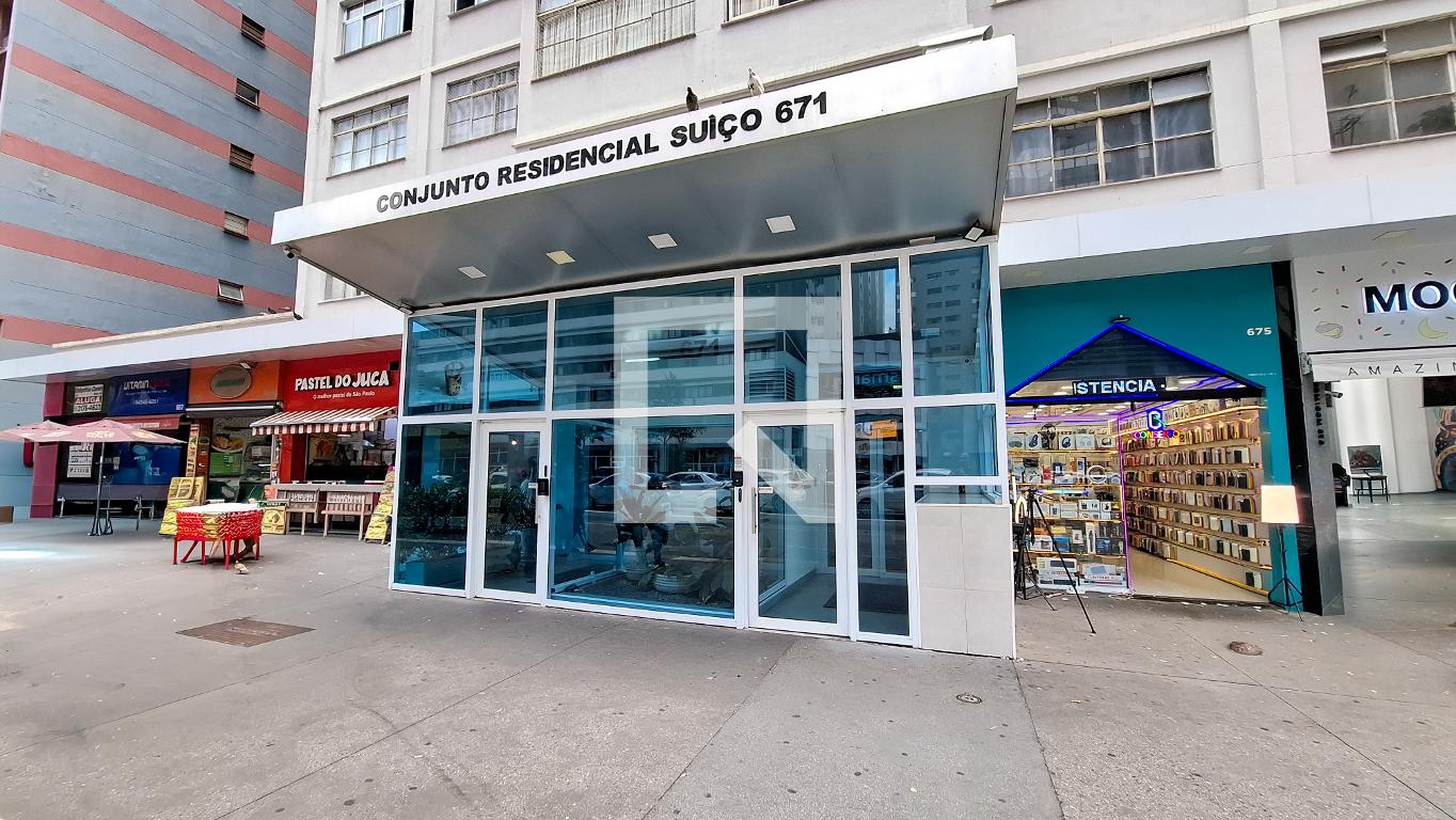 Fachada do Prédio Condomínio Conjunto Residencial Suiço