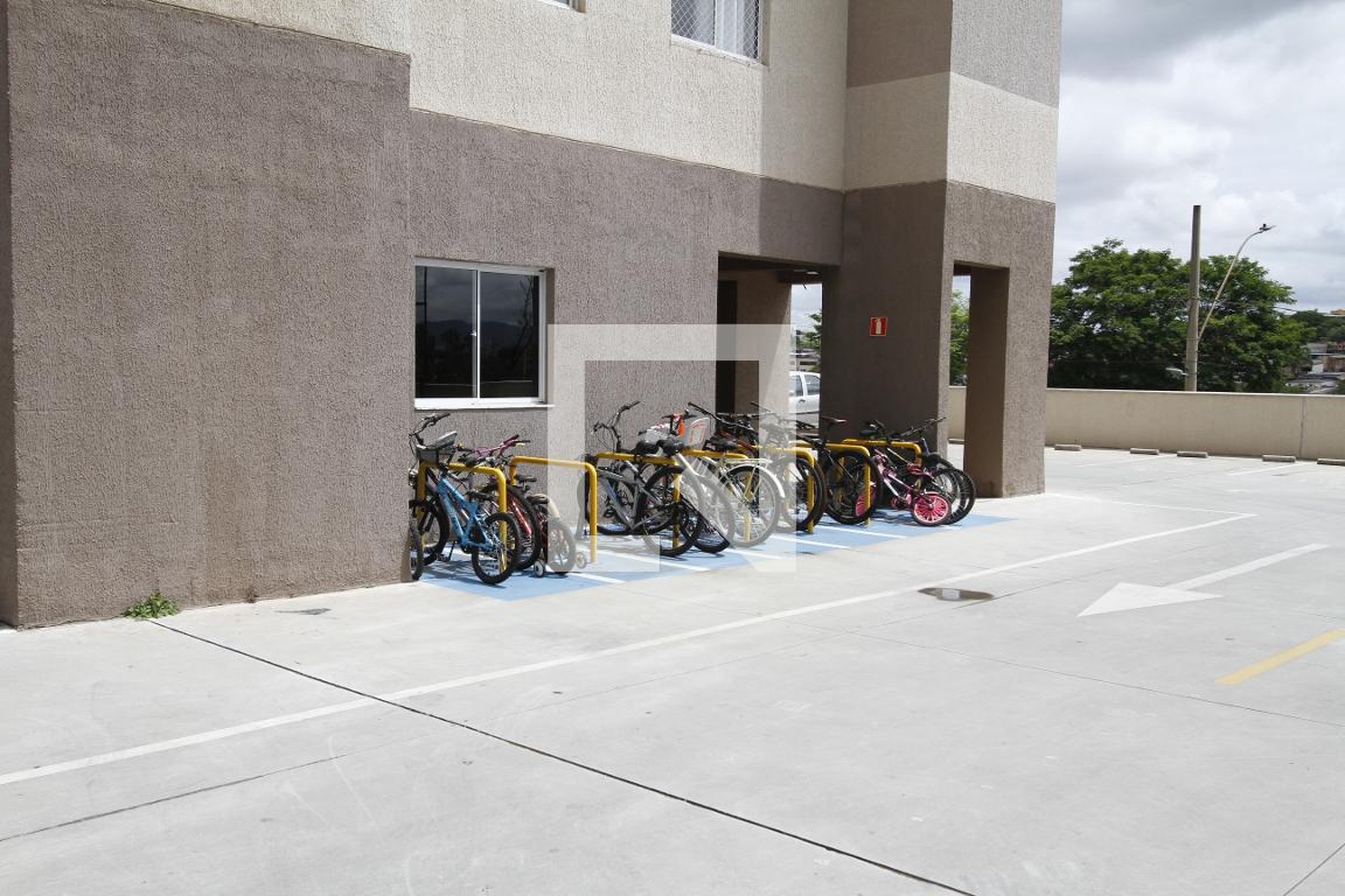 bicicletário - Seleto Oásis Residencial