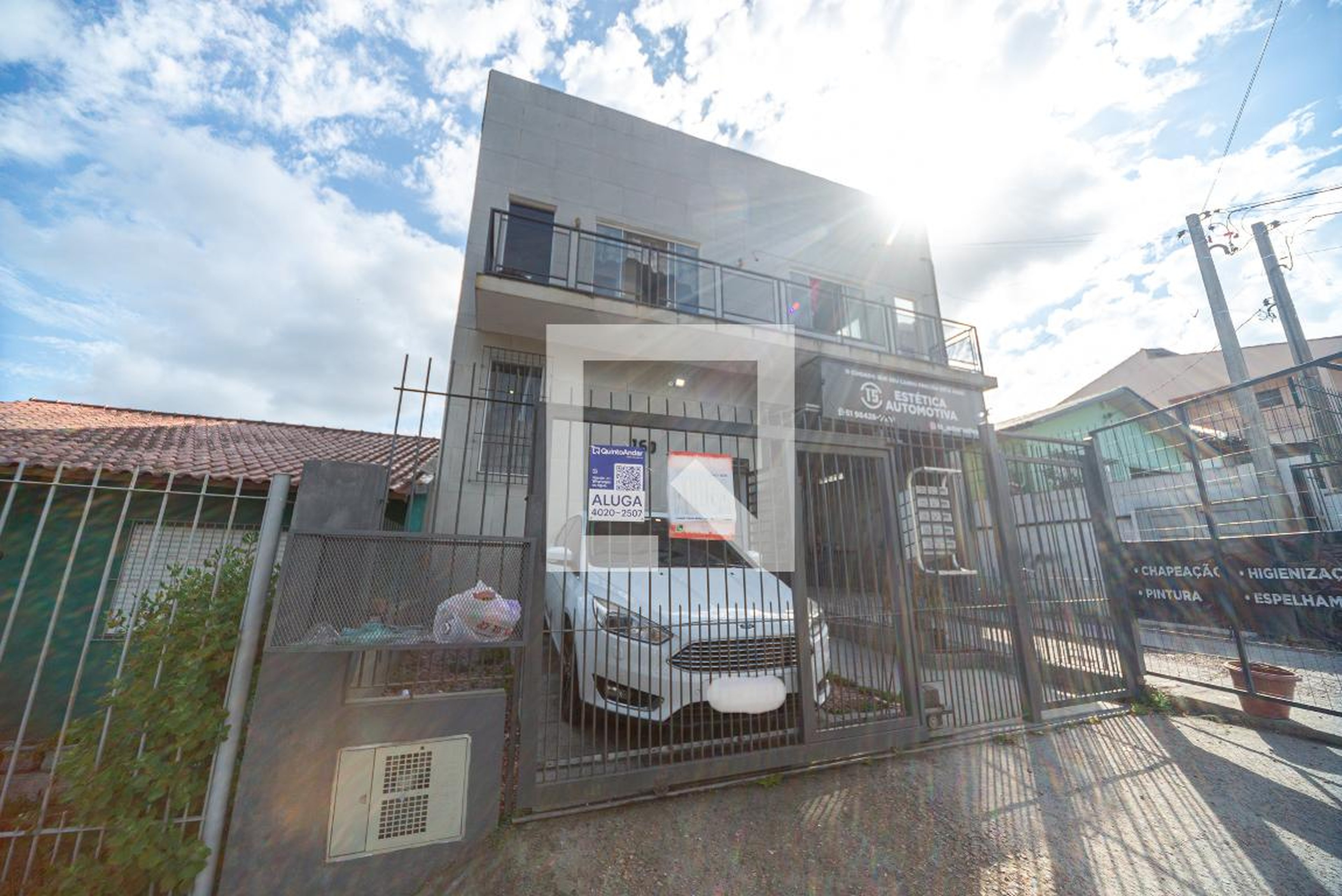 Fachada Condomínio em Rua São Leopoldo, 160