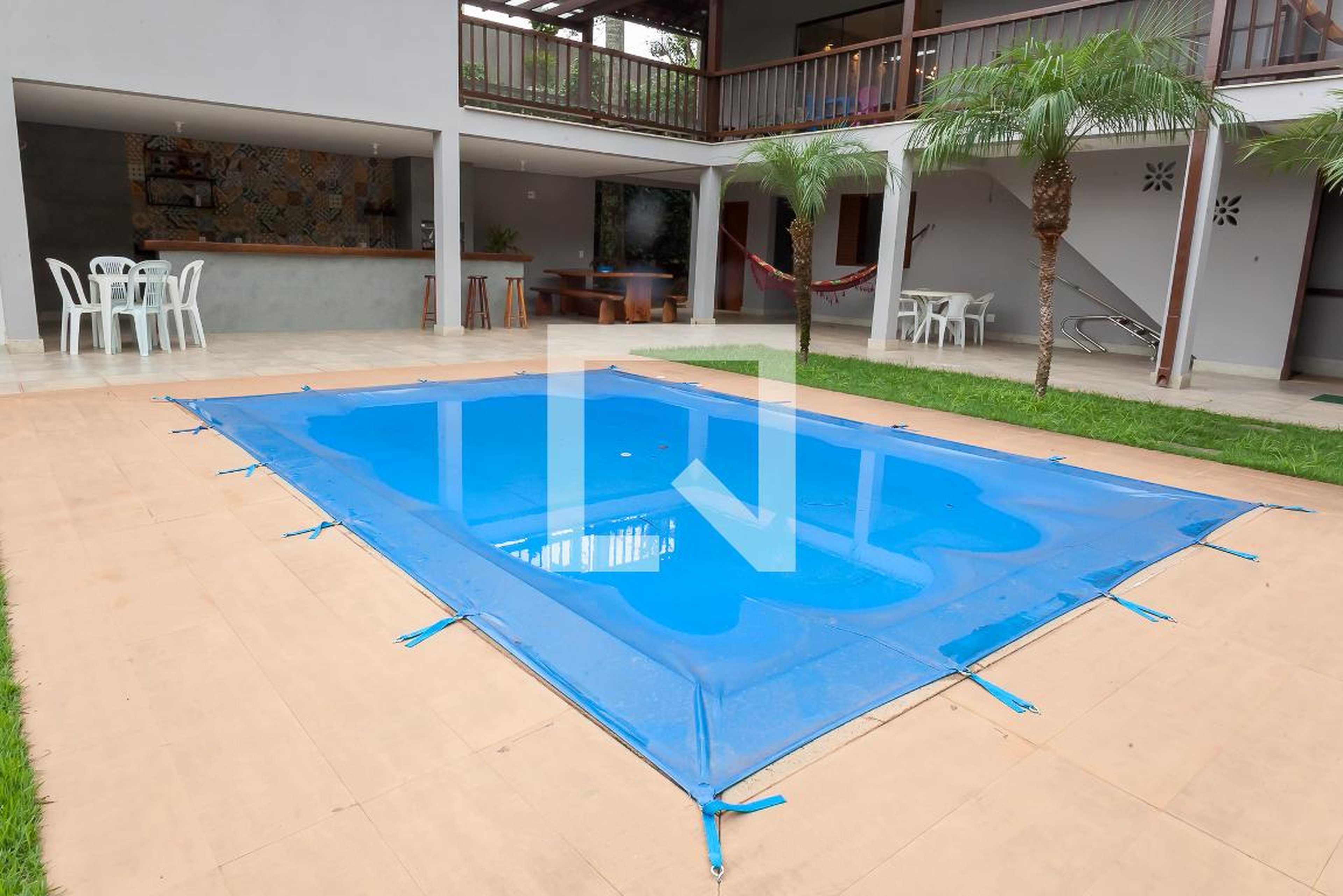 Piscina Condomínio em Avenida da Cachoeira, 1959