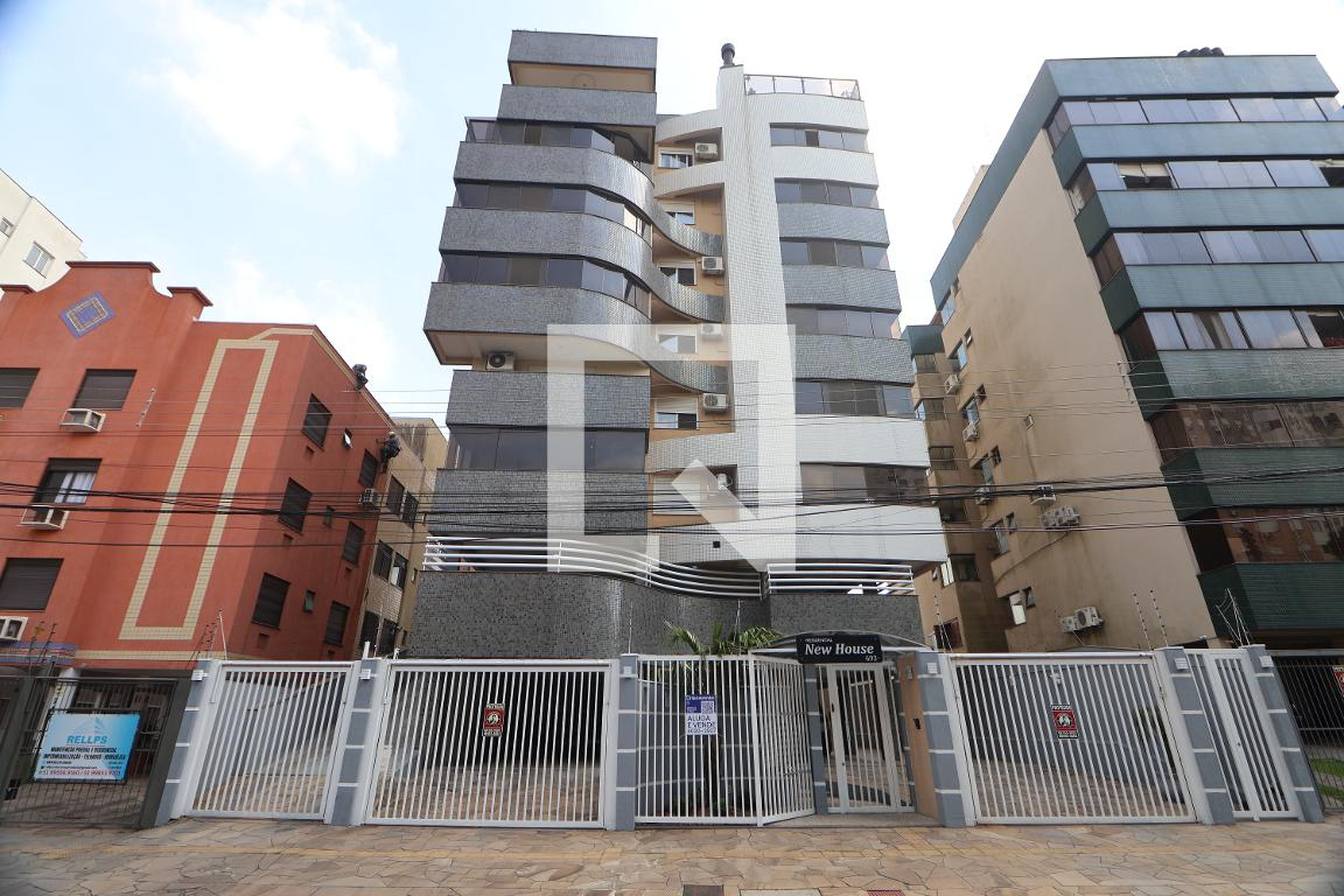 Fachada do Prédio Residencial New House