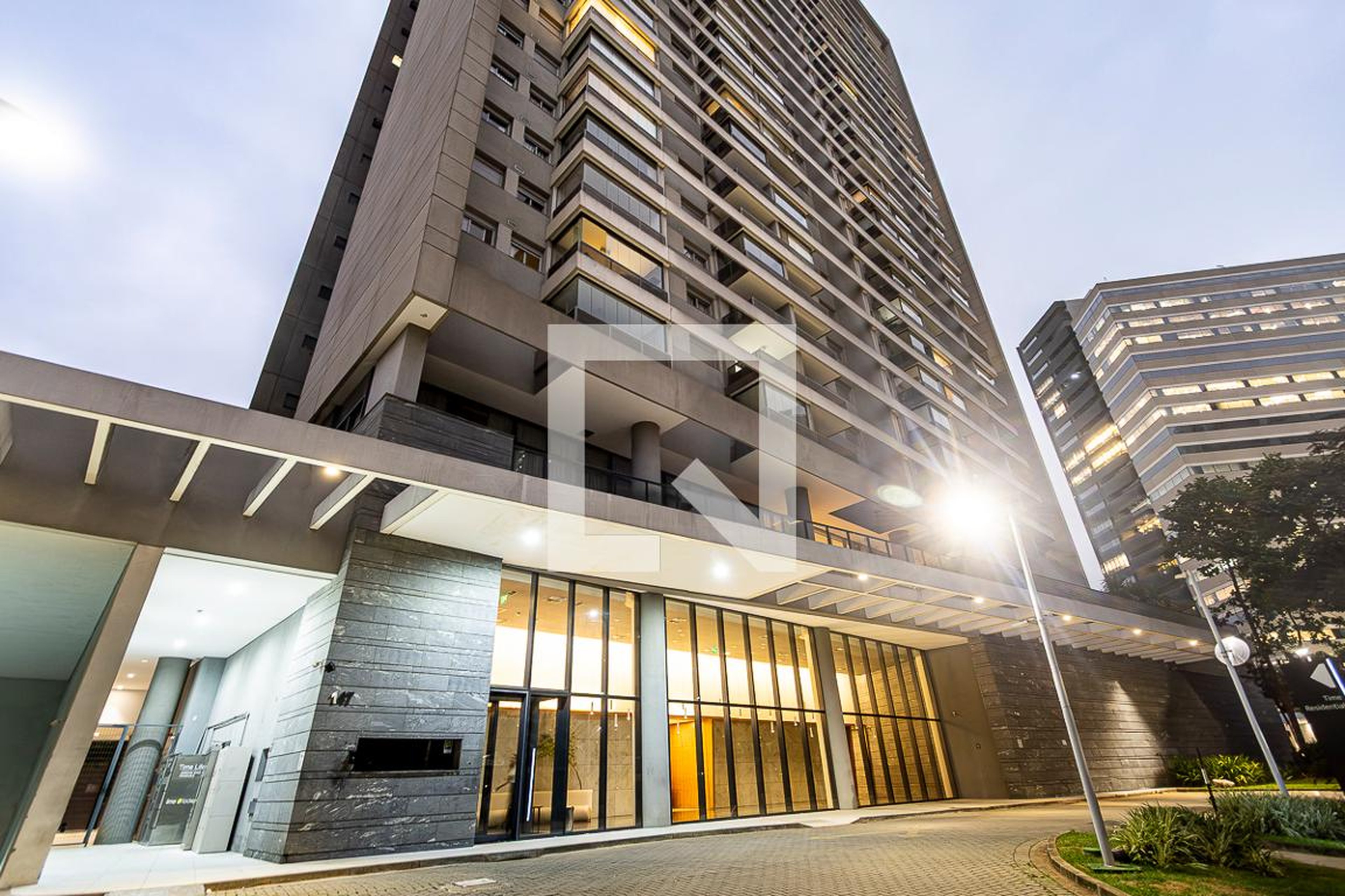 Fachada do Condomínio Residencial Timelife