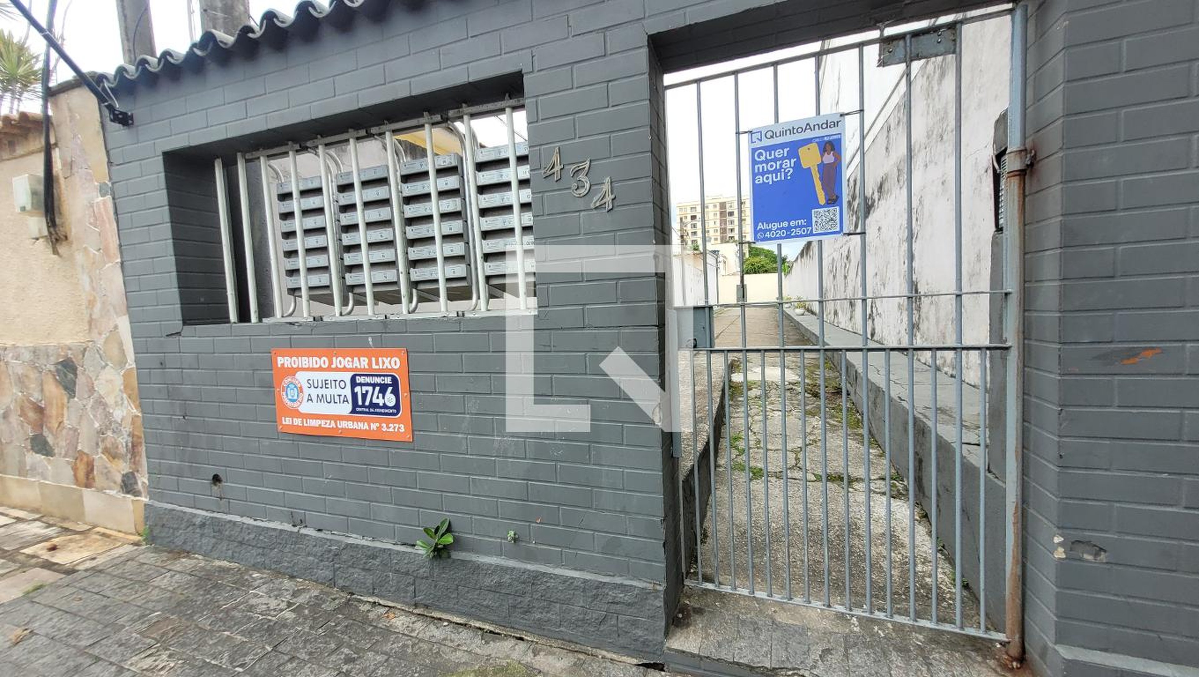 Fachada Condomínio em Rua Jerônimo Pinto, 434