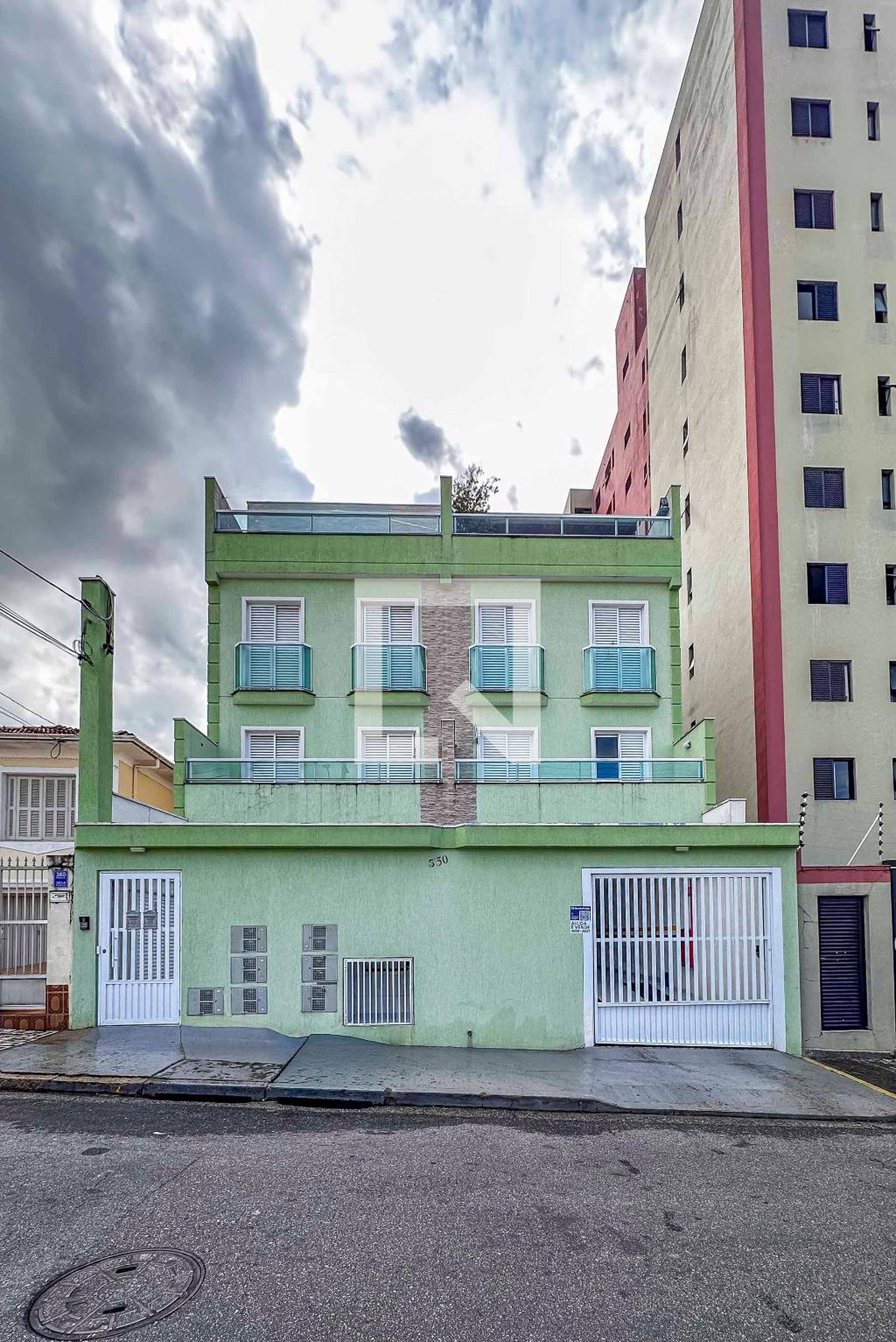 Fachada Condomínio em Rua Belém, 350