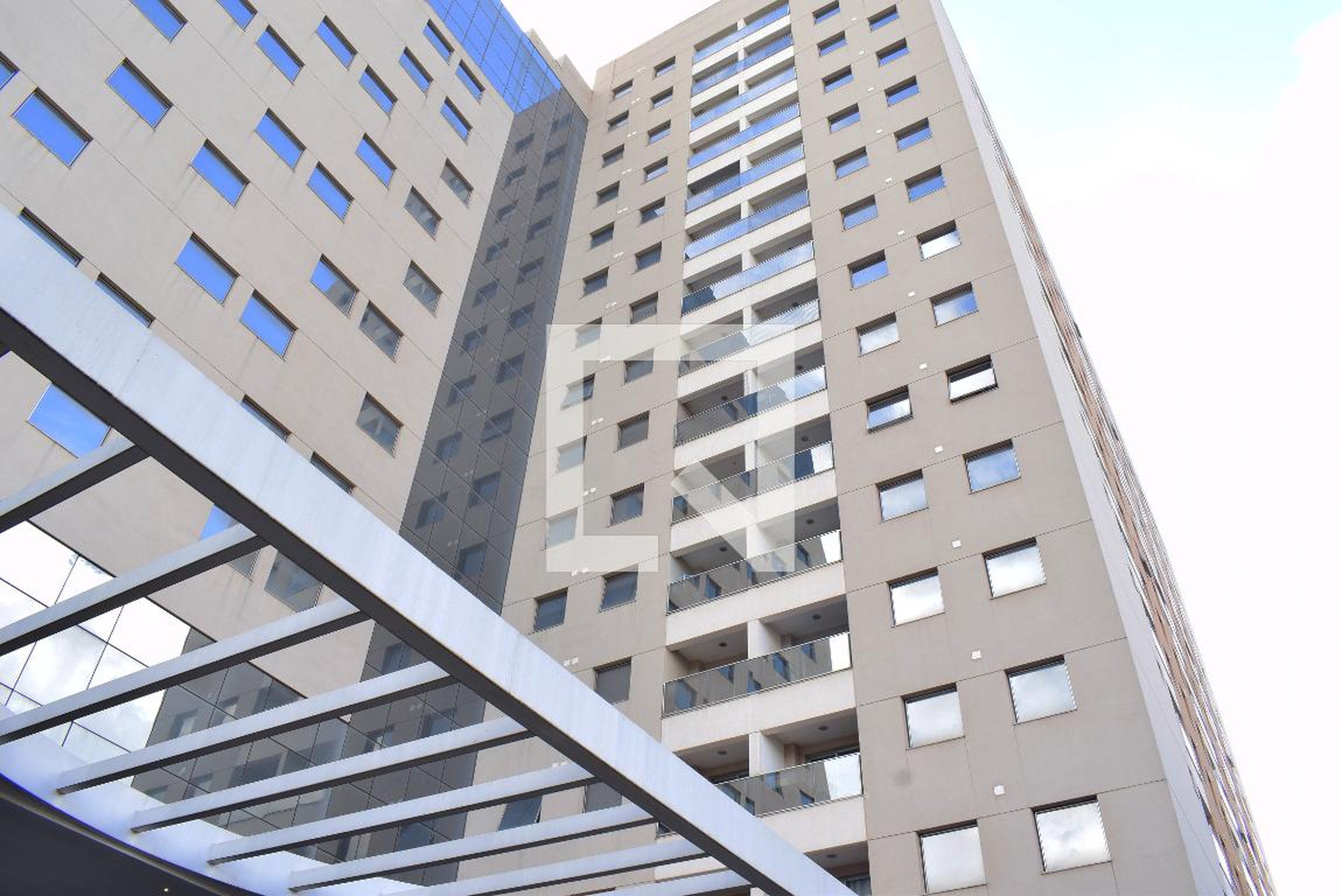 Fachada do Prédio Condomínio HUB Long Stay