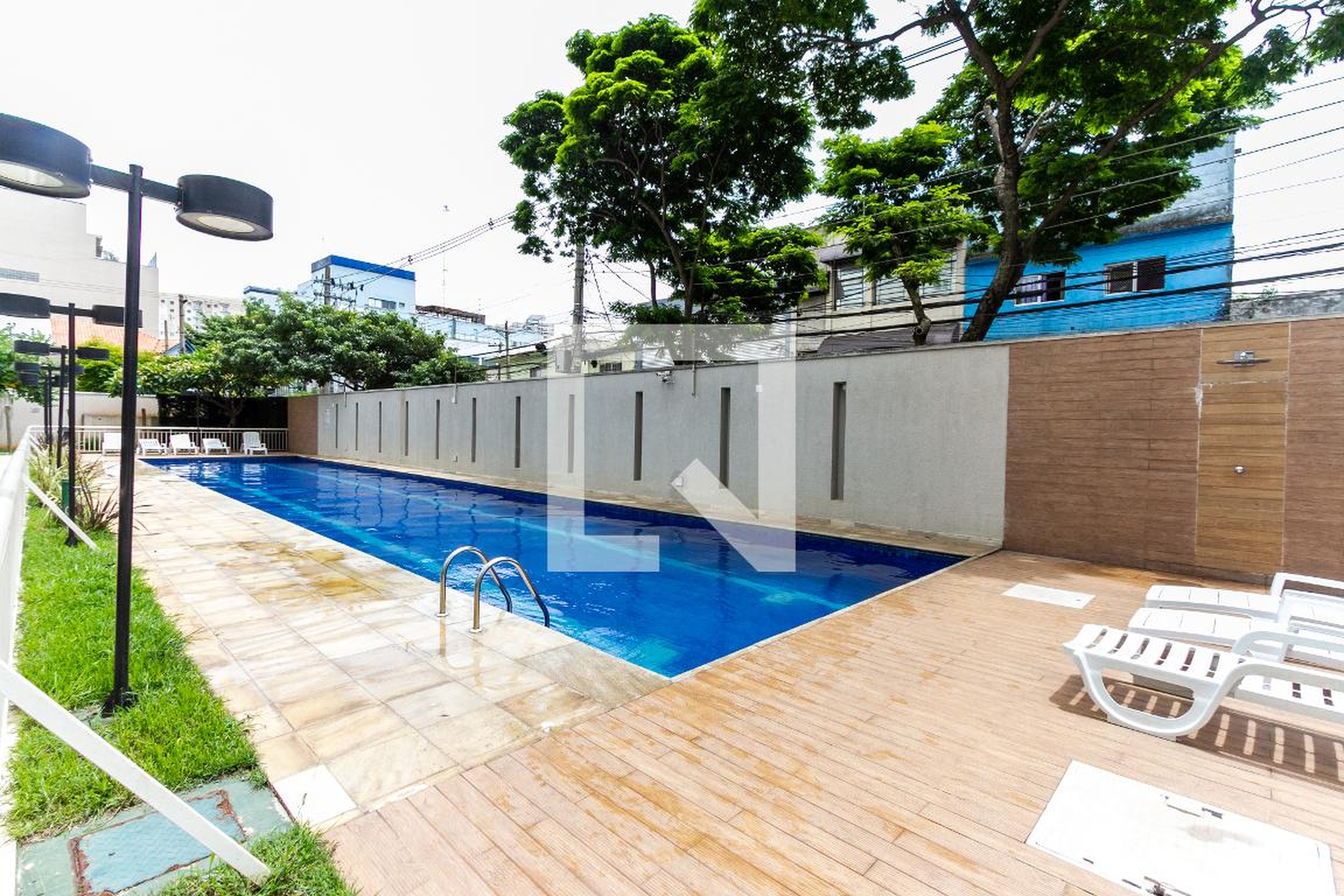 Piscina - Aquarela Paulistana