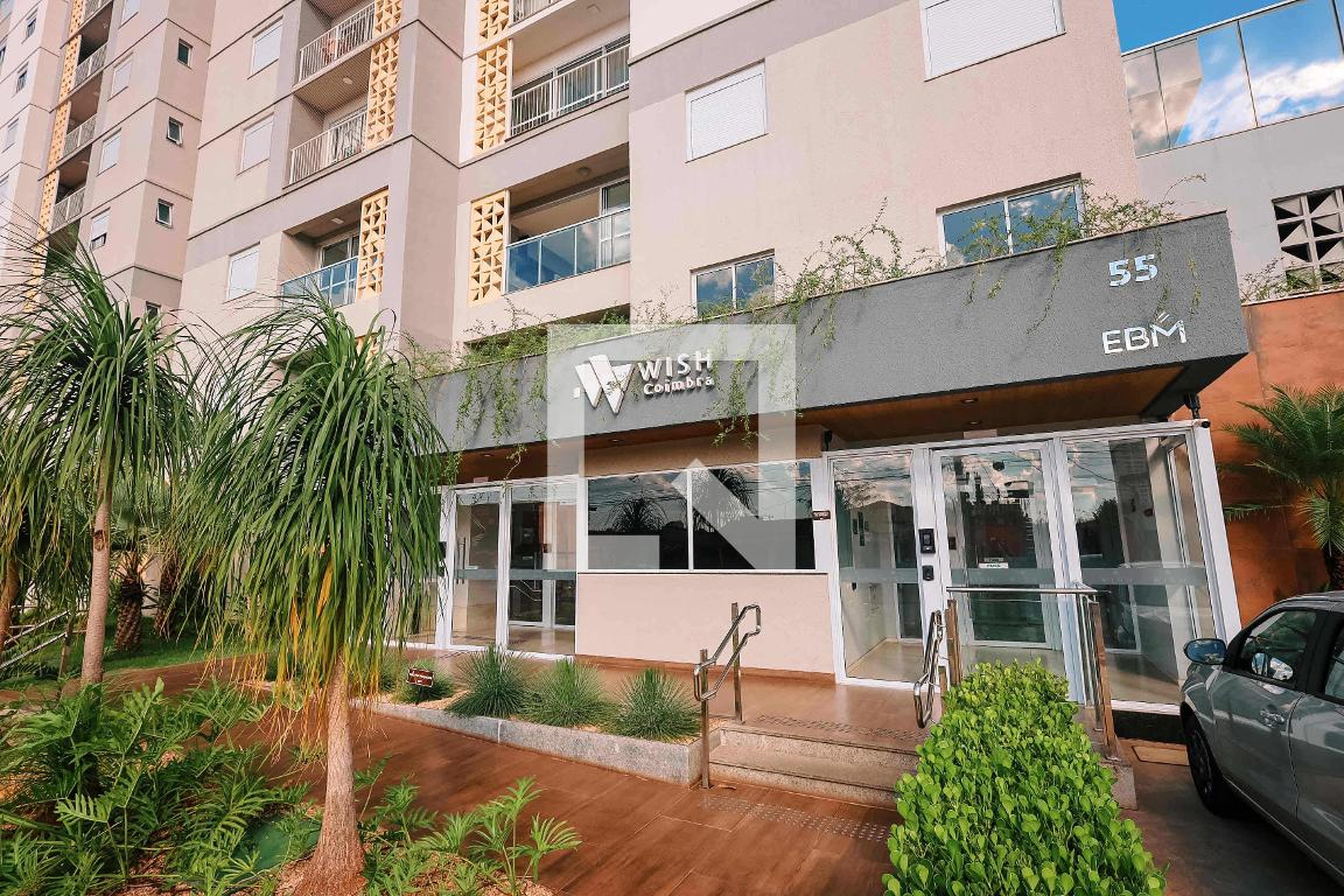 Fachada Condomínio em Rua 250, 0