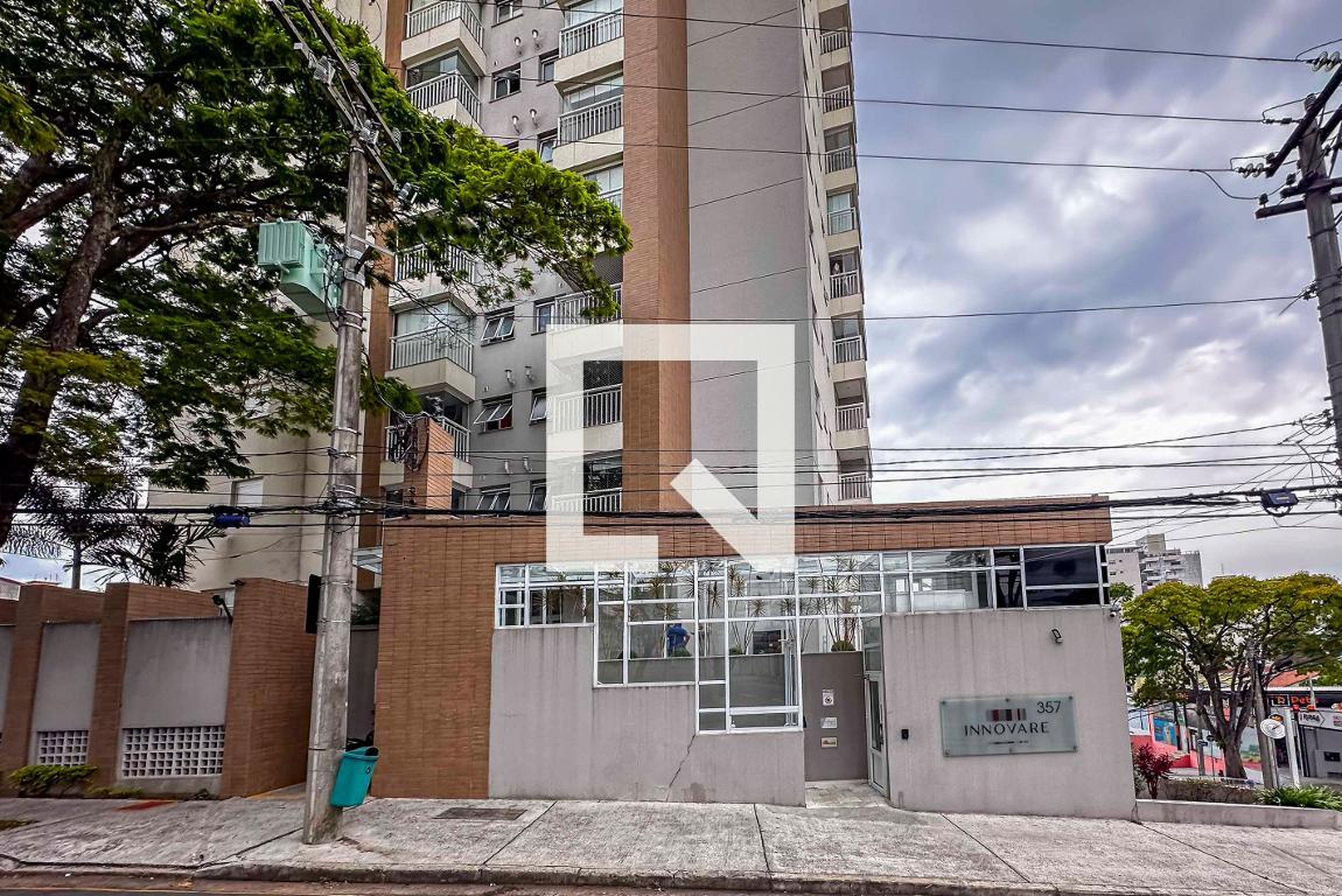 Fachada Condomínio Apto S/