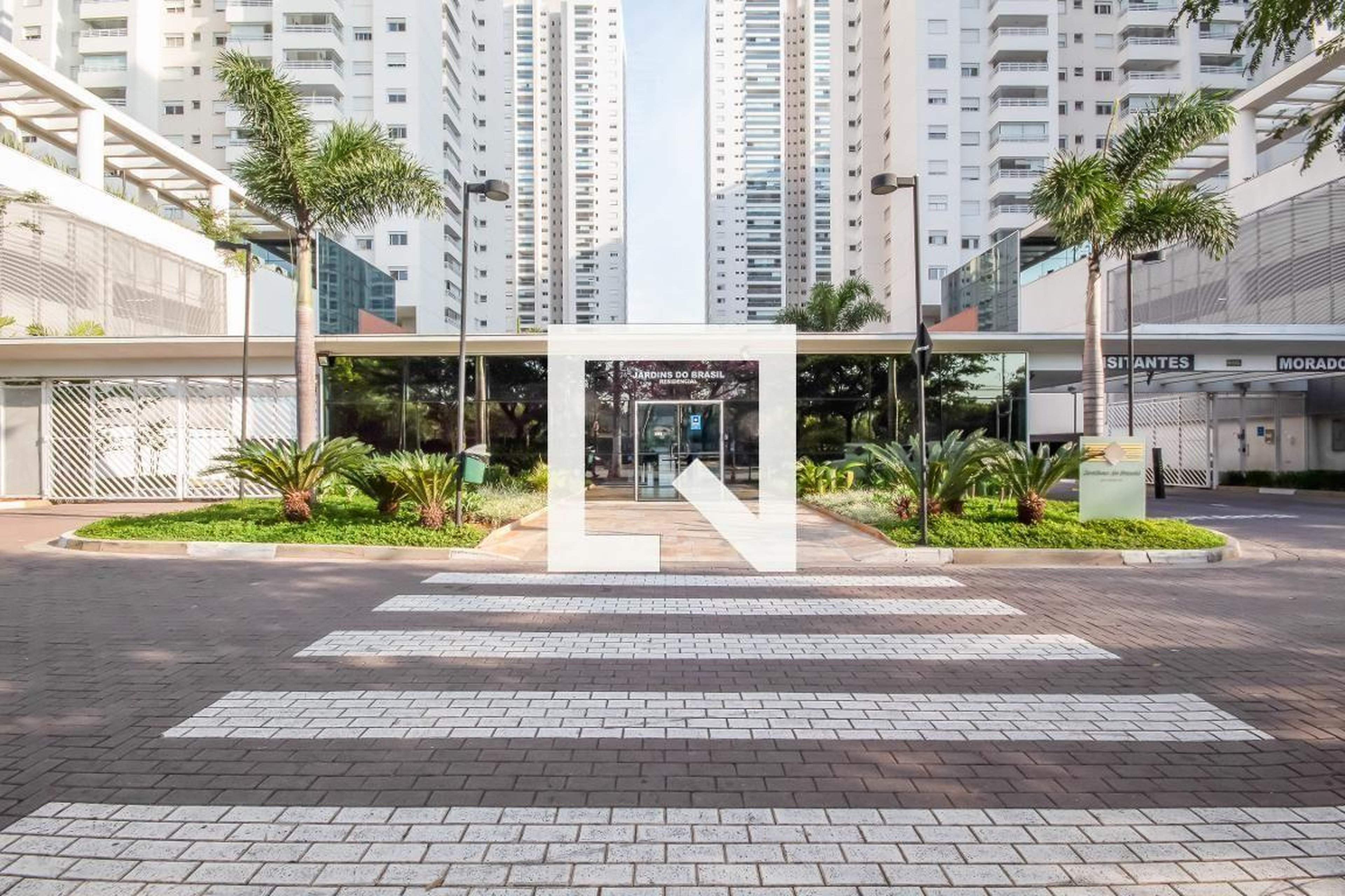 Fachada Condomínio Jardins do Brasil