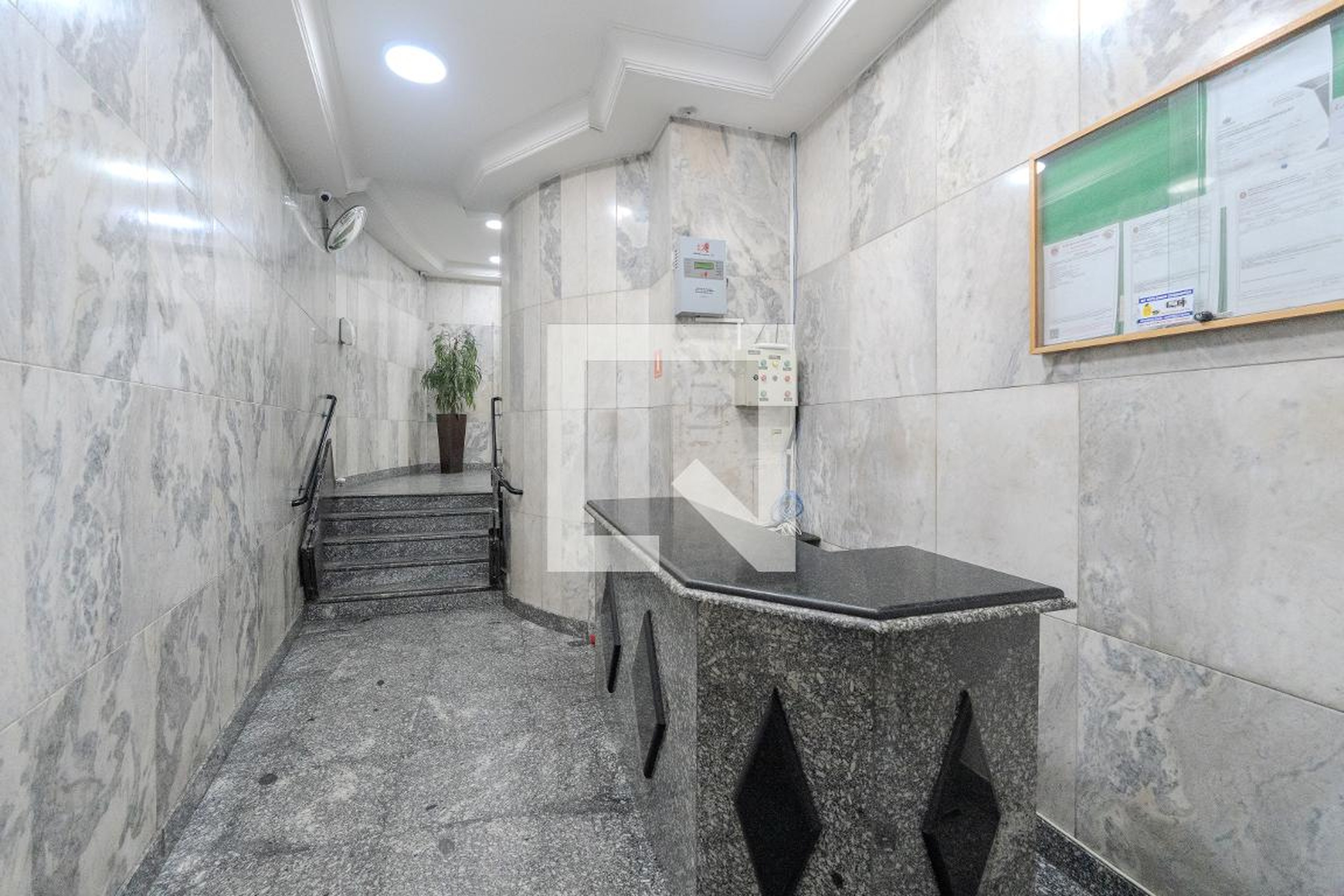 Hall de entrada - Conjunto Jardins das Américas