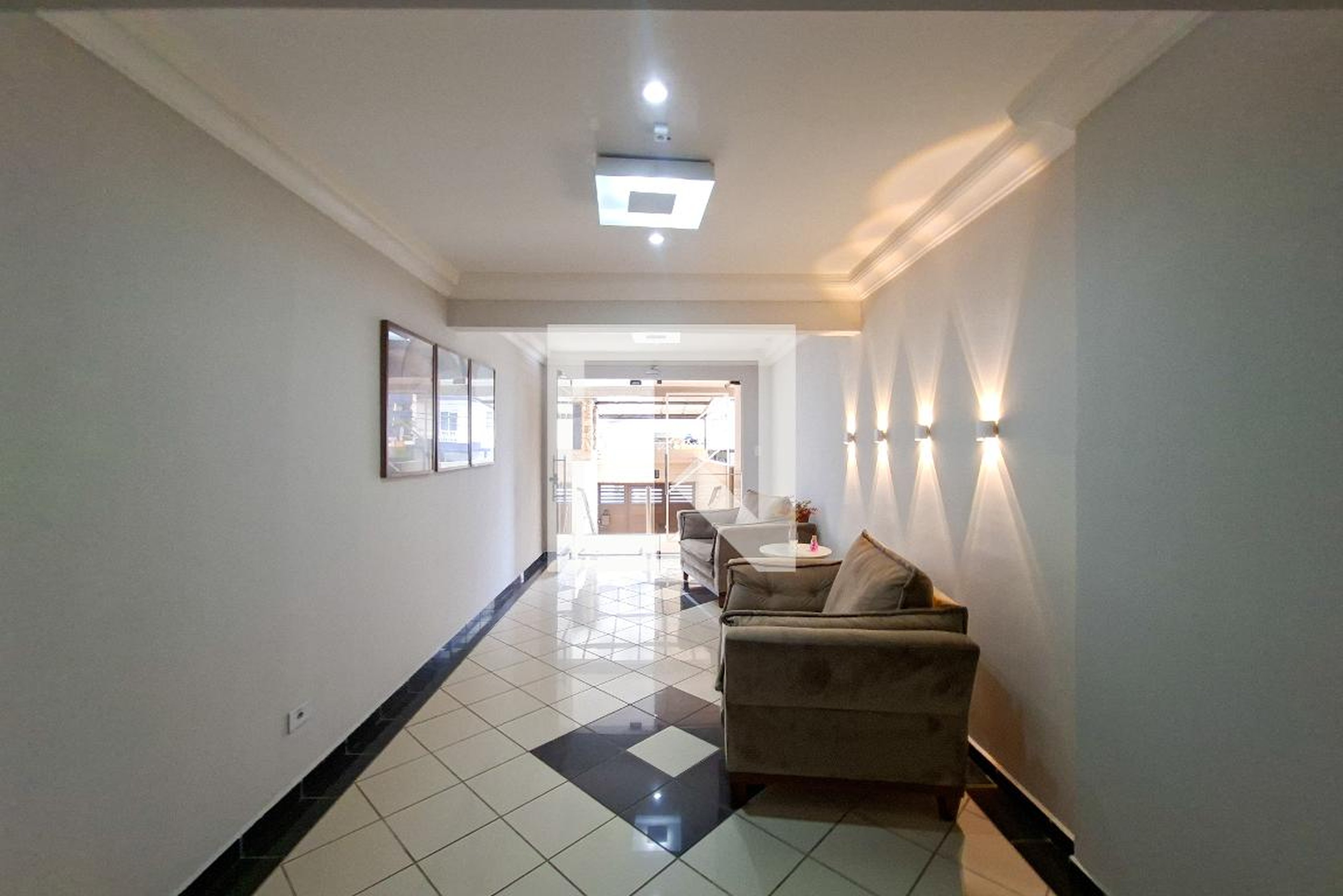 Hall de entrada - Residencial Fernanda