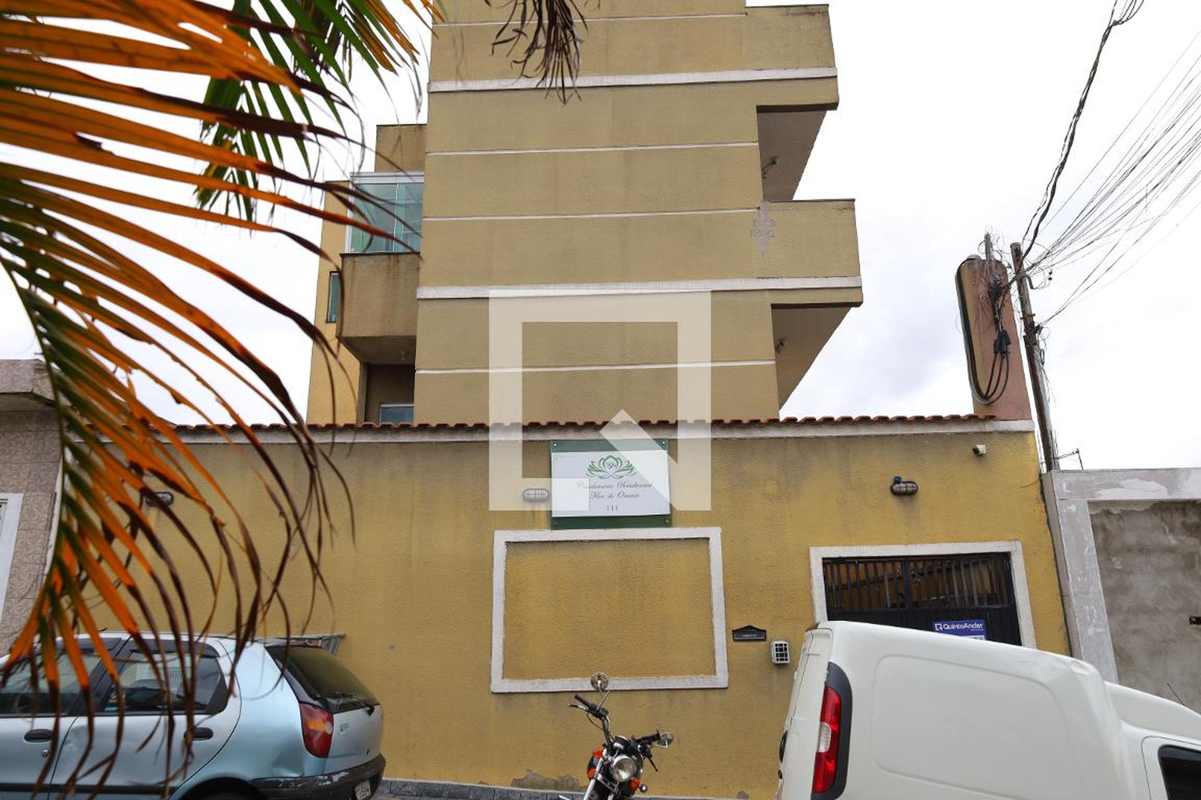 Fachada do condomínio Condomínio Flor do Oriente