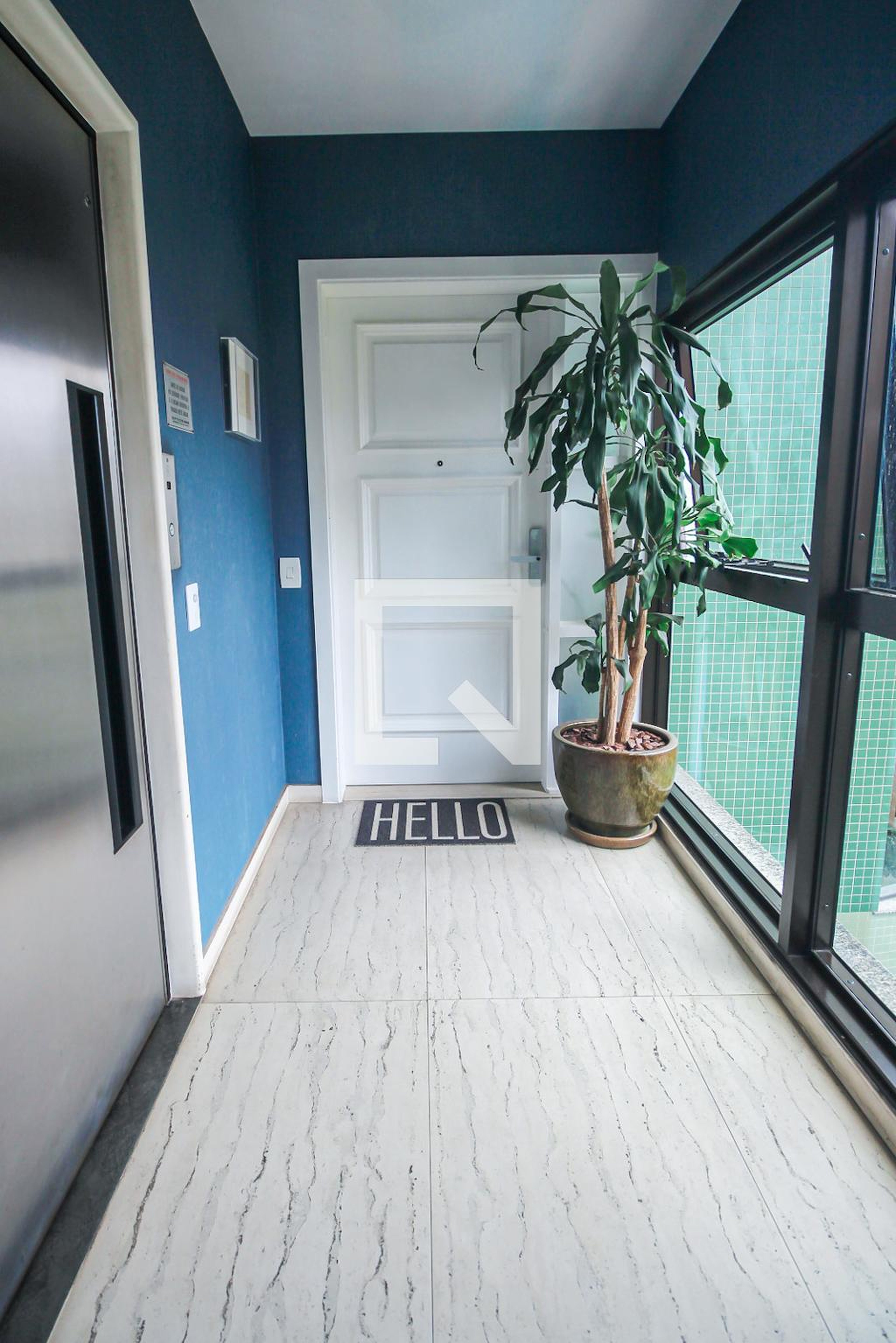 Hall de entrada - Edifício Caliandra