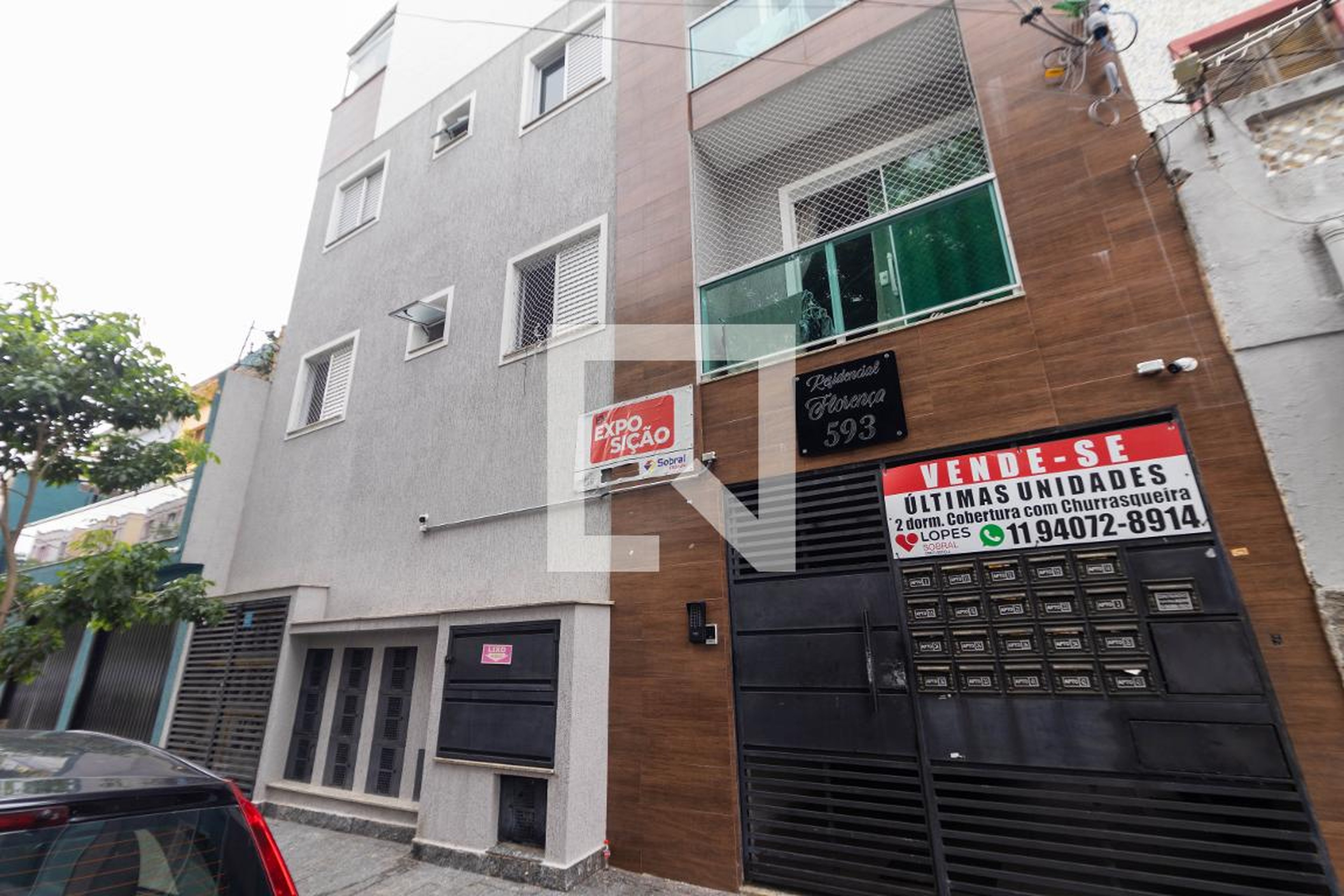 Hall de entrada - Residencial Florença