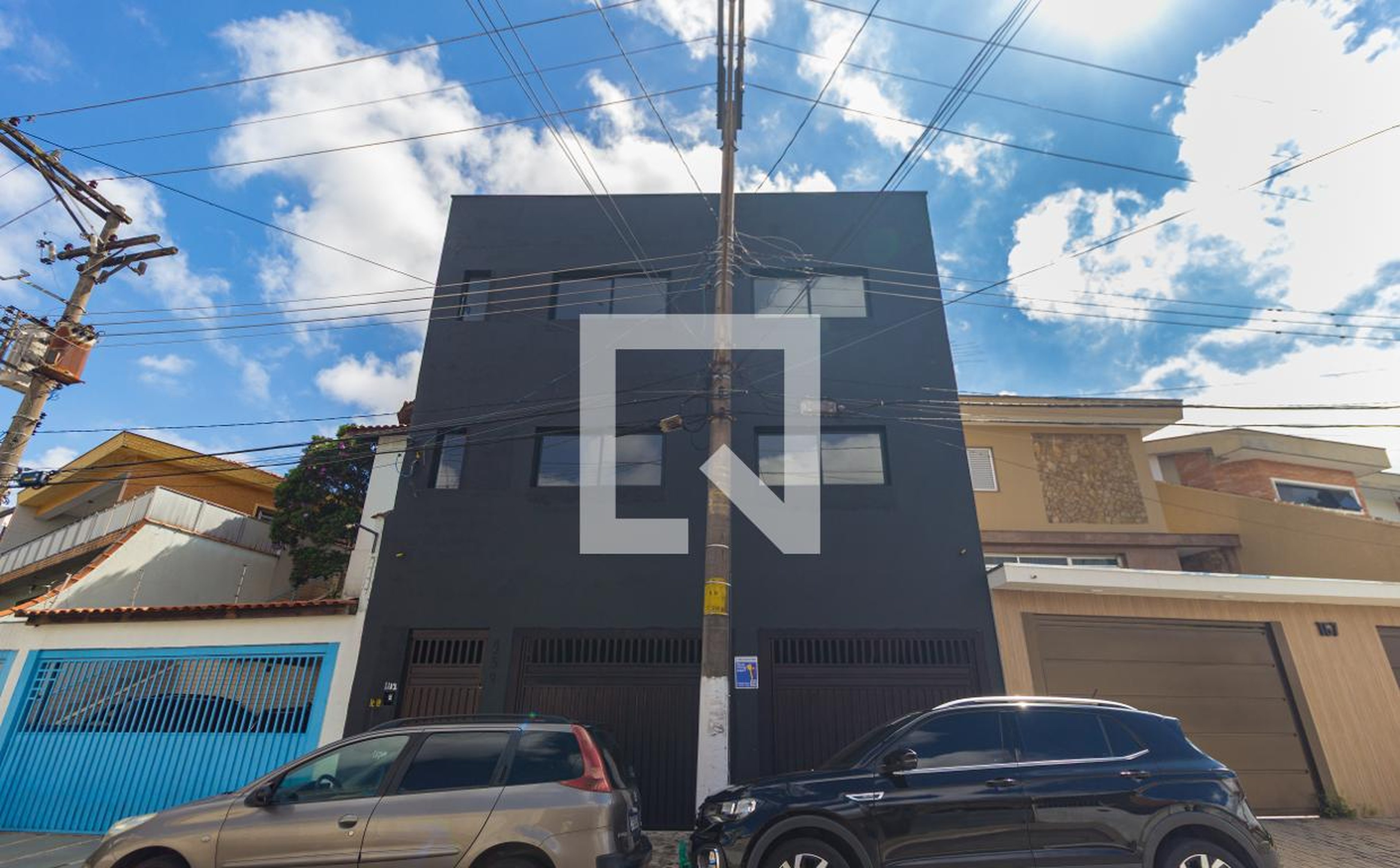 Fachada Condomínio em Rua Tauandê, 157